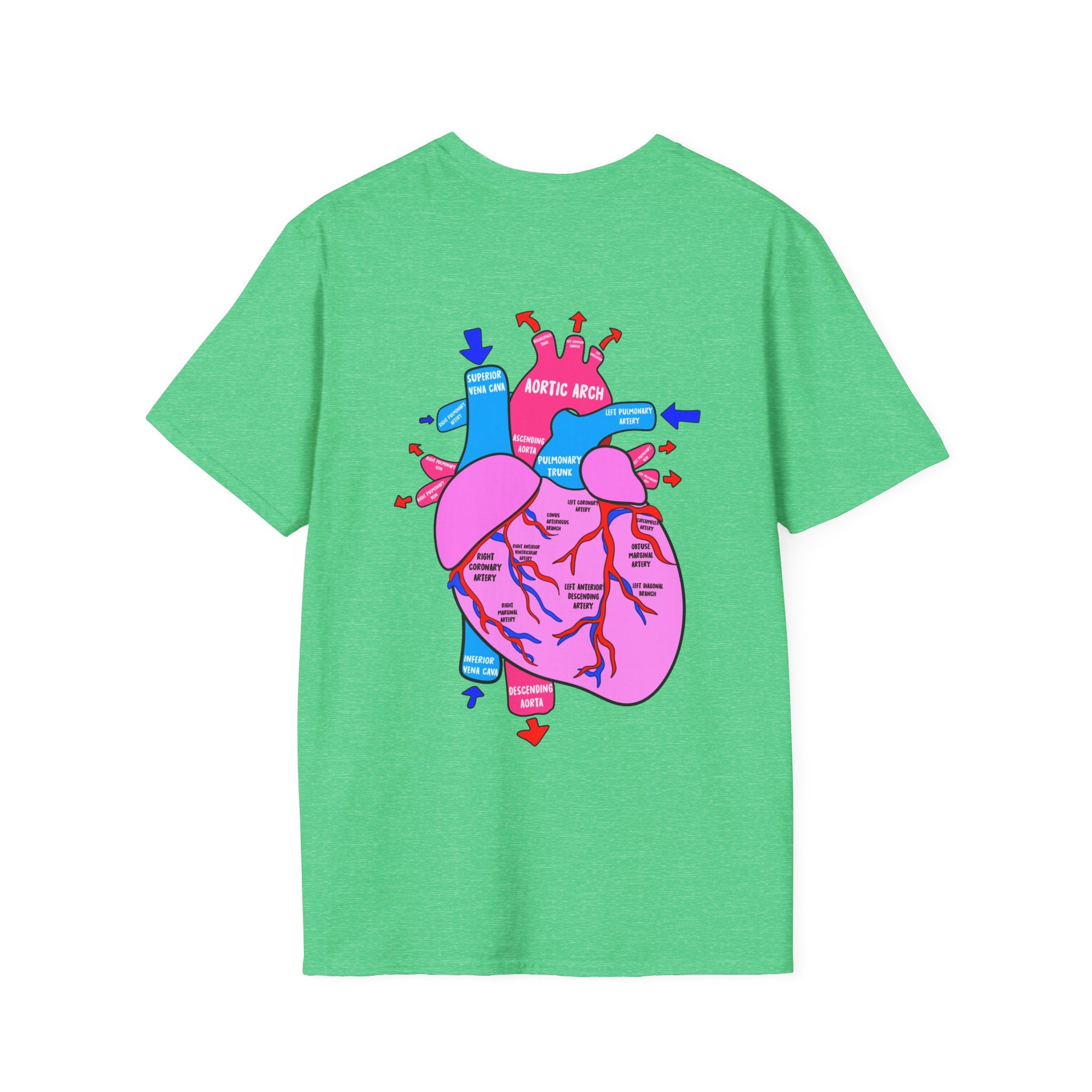 CSICU Labeled Heart Shirt