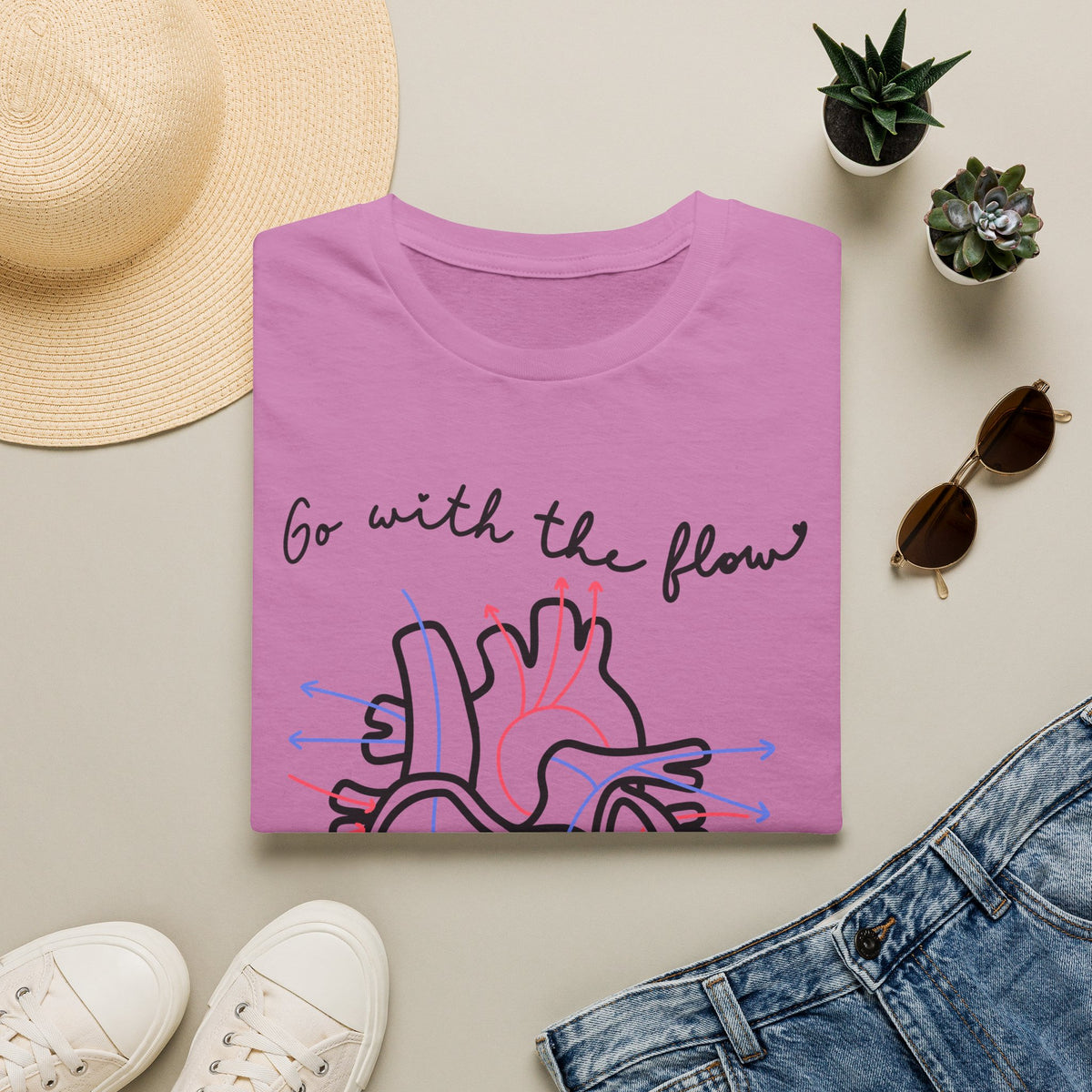FRONT ONLY Go With The Flow Shirt