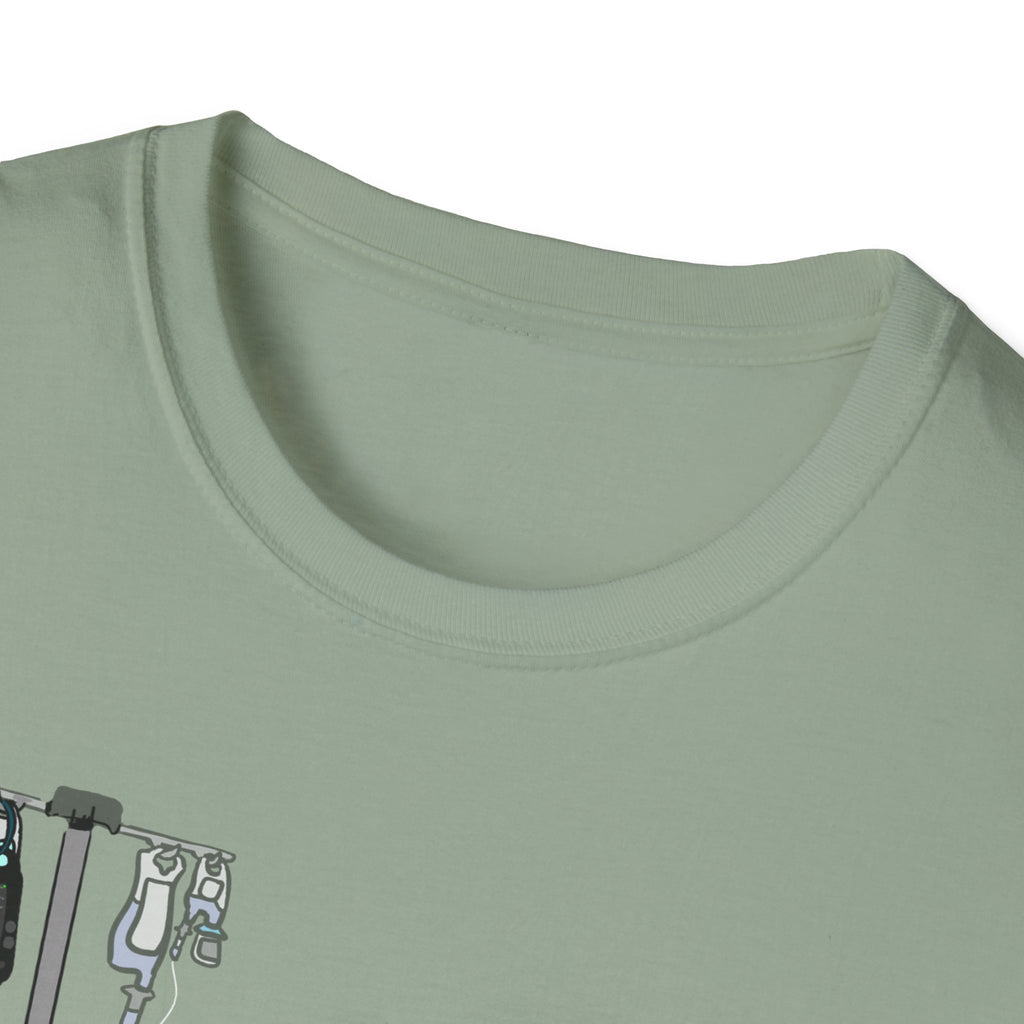 FRONT ONLY Post Op Heart Shirt