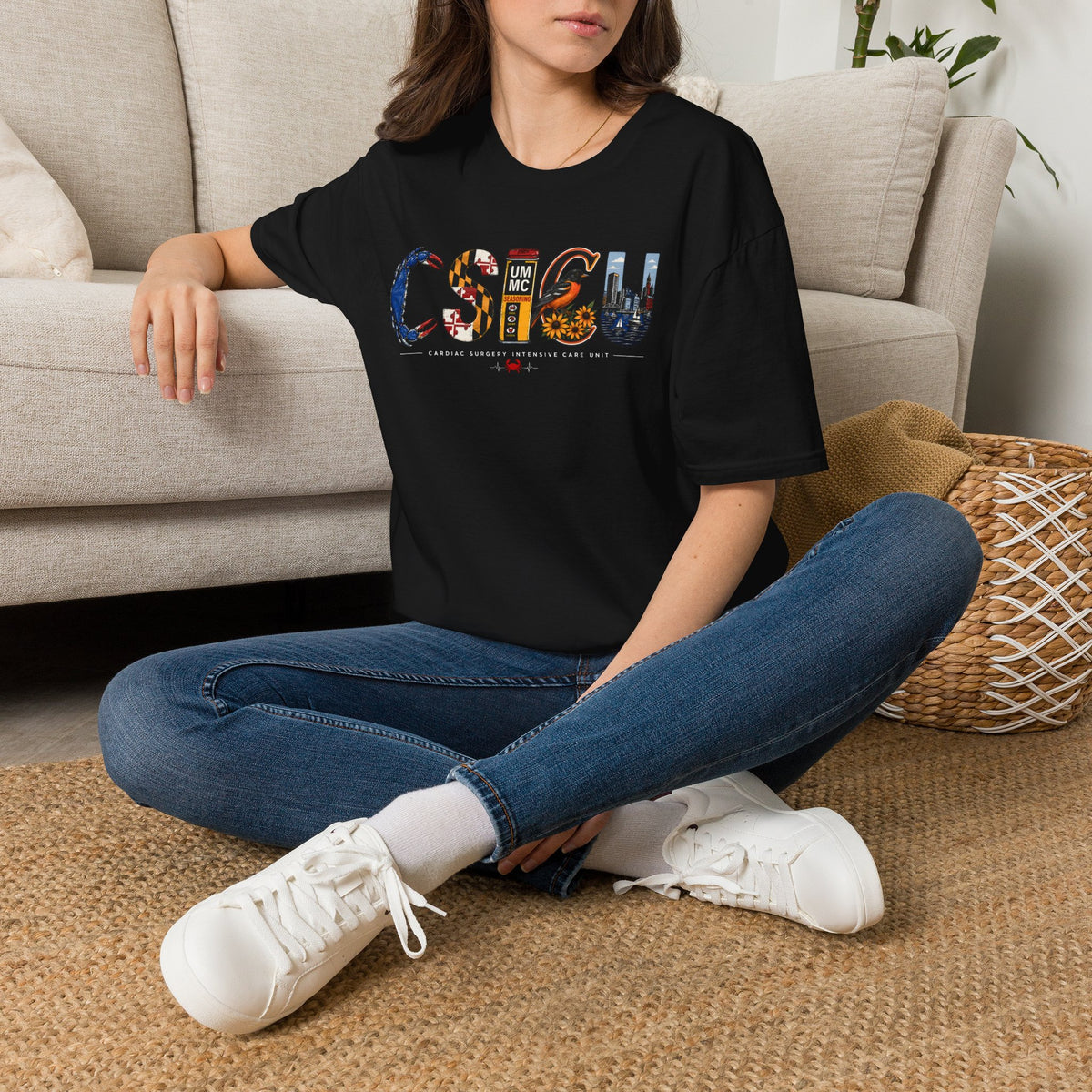 FRONT ONLY Maryland CSICU Shirt