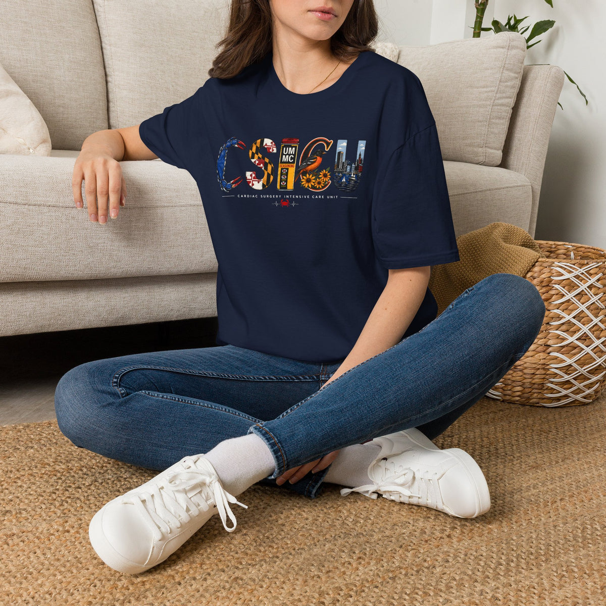 FRONT ONLY Maryland CSICU Shirt