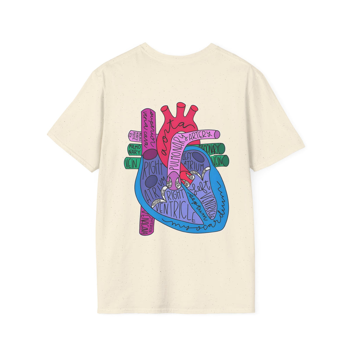 Labeled Heart Shirt