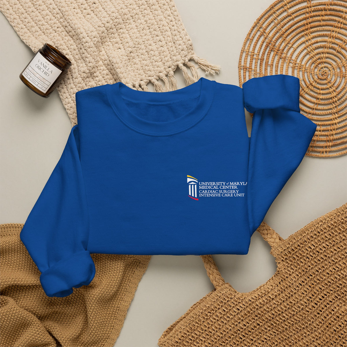 CSICU MD Flag Sweater