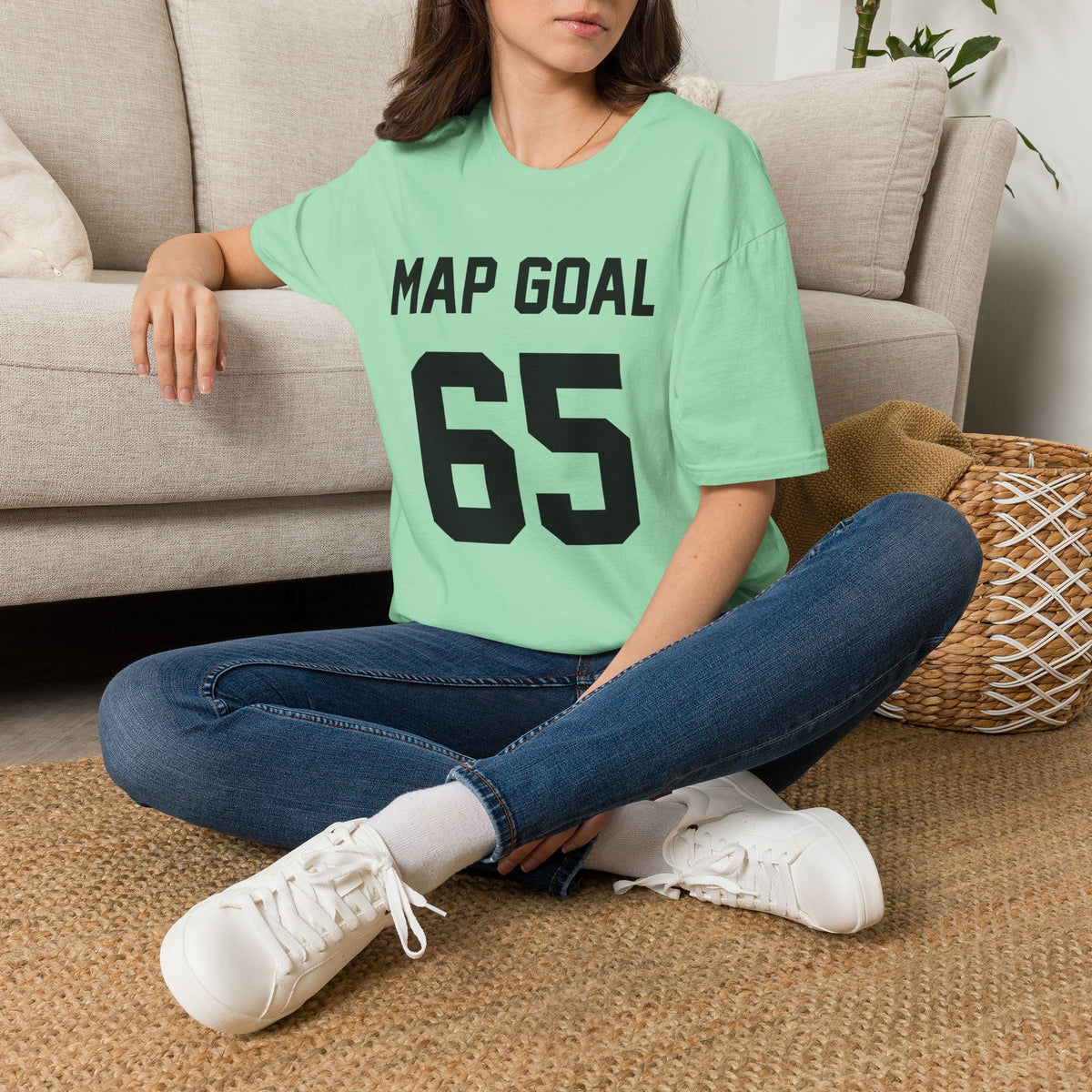 FRONT ONLY MAP Goal 65 Shirt