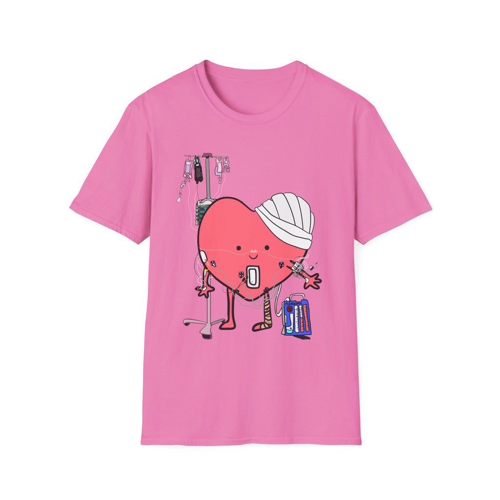 FRONT ONLY Post Op Heart Shirt