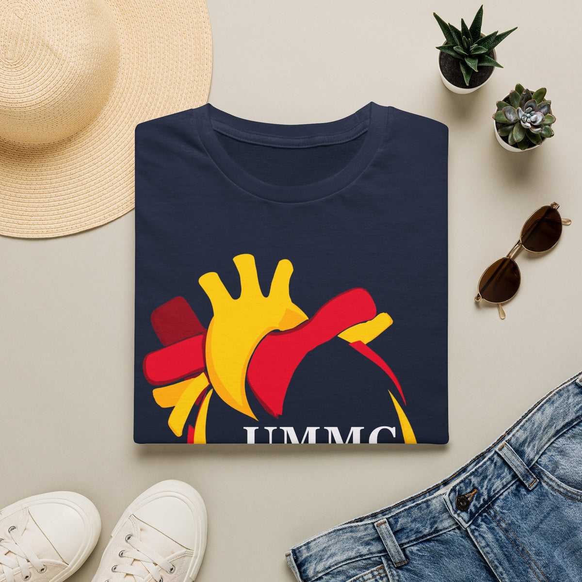 FRONT ONLY CSICU Heart shirt