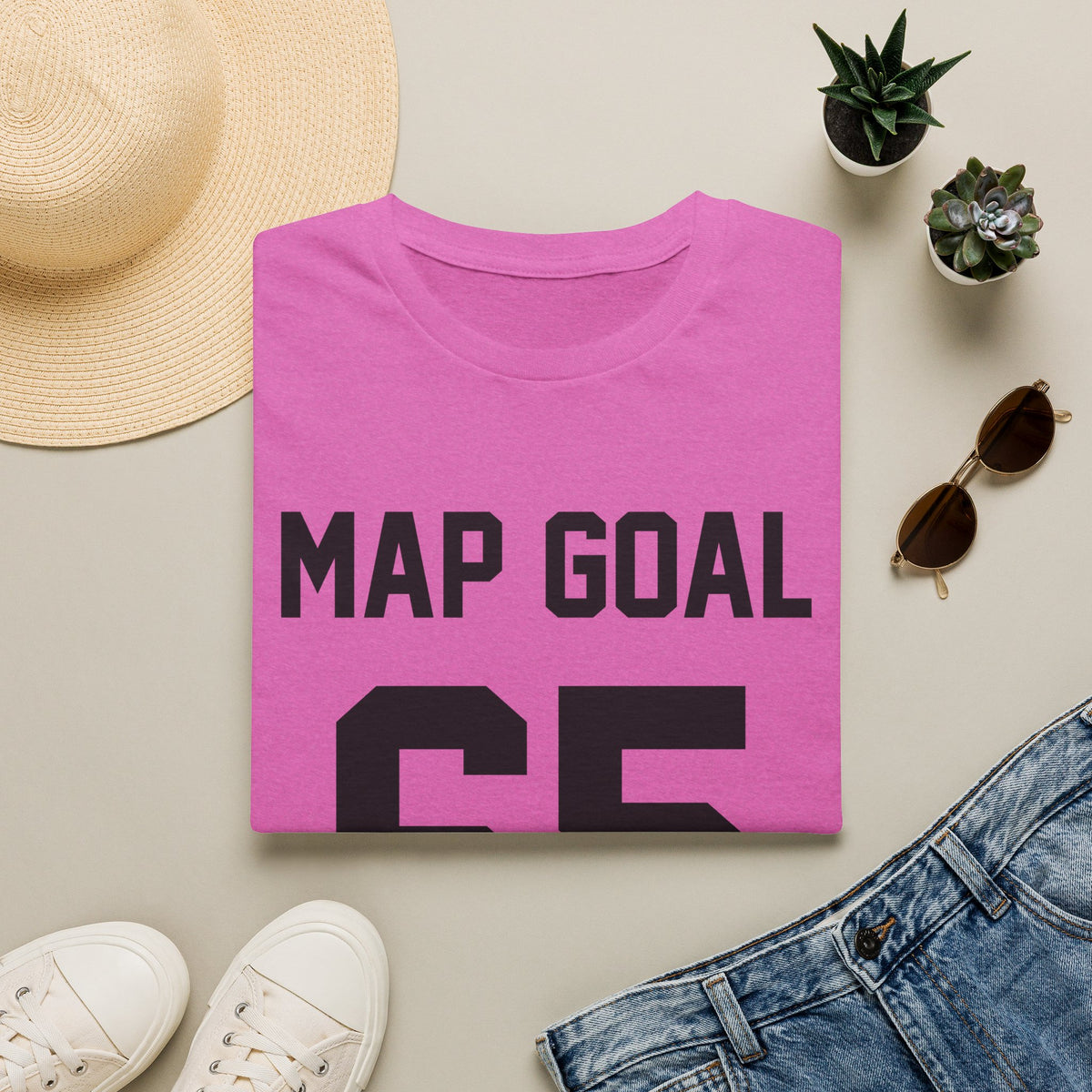 FRONT ONLY MAP Goal 65 Shirt