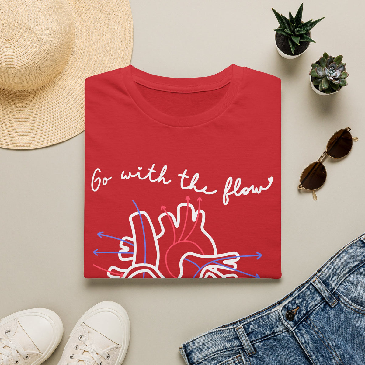 FRONT ONLY Go With The Flow Shirt