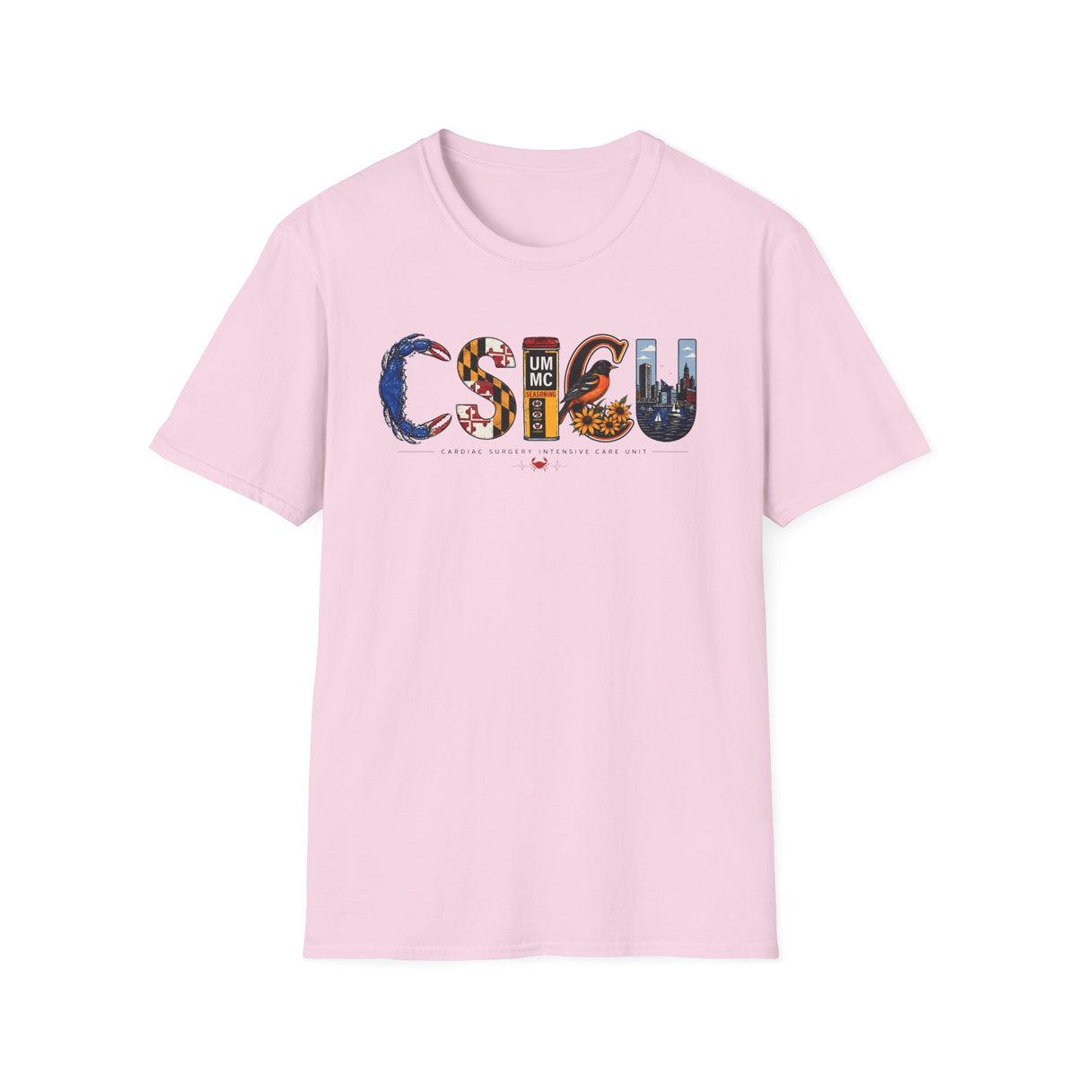 FRONT ONLY Maryland CSICU Shirt