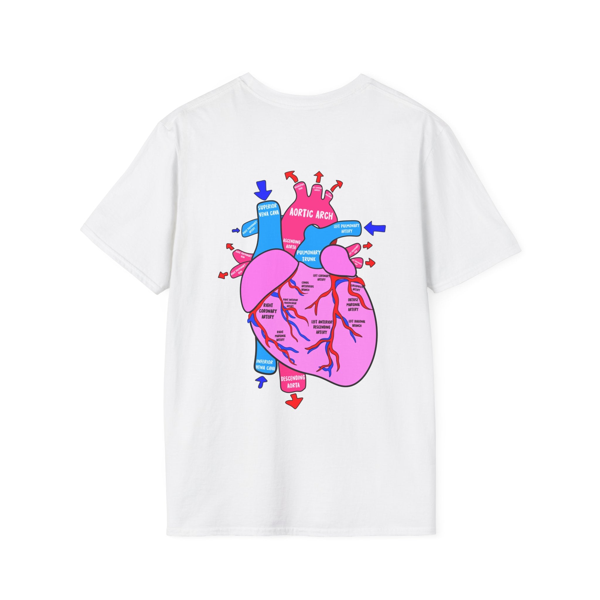 CSICU Labeled Heart Shirt