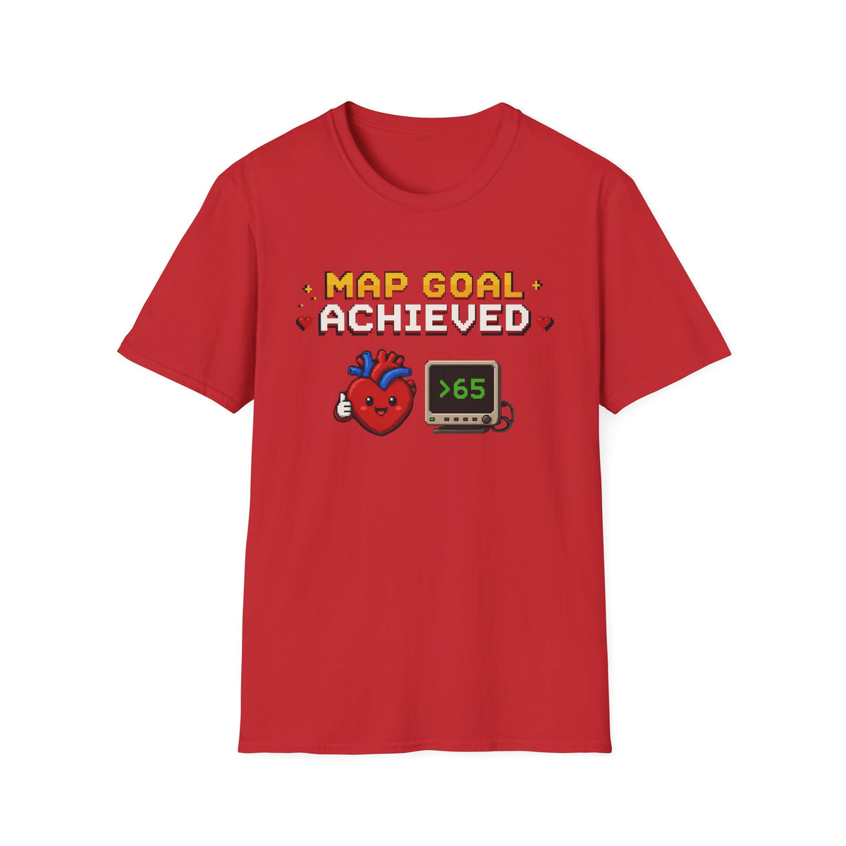 FRONT ONLY MAP Goal Achieved Shirt