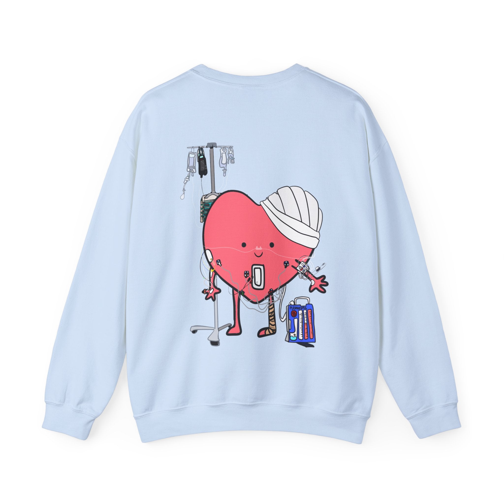 Post Op Heart Sweater