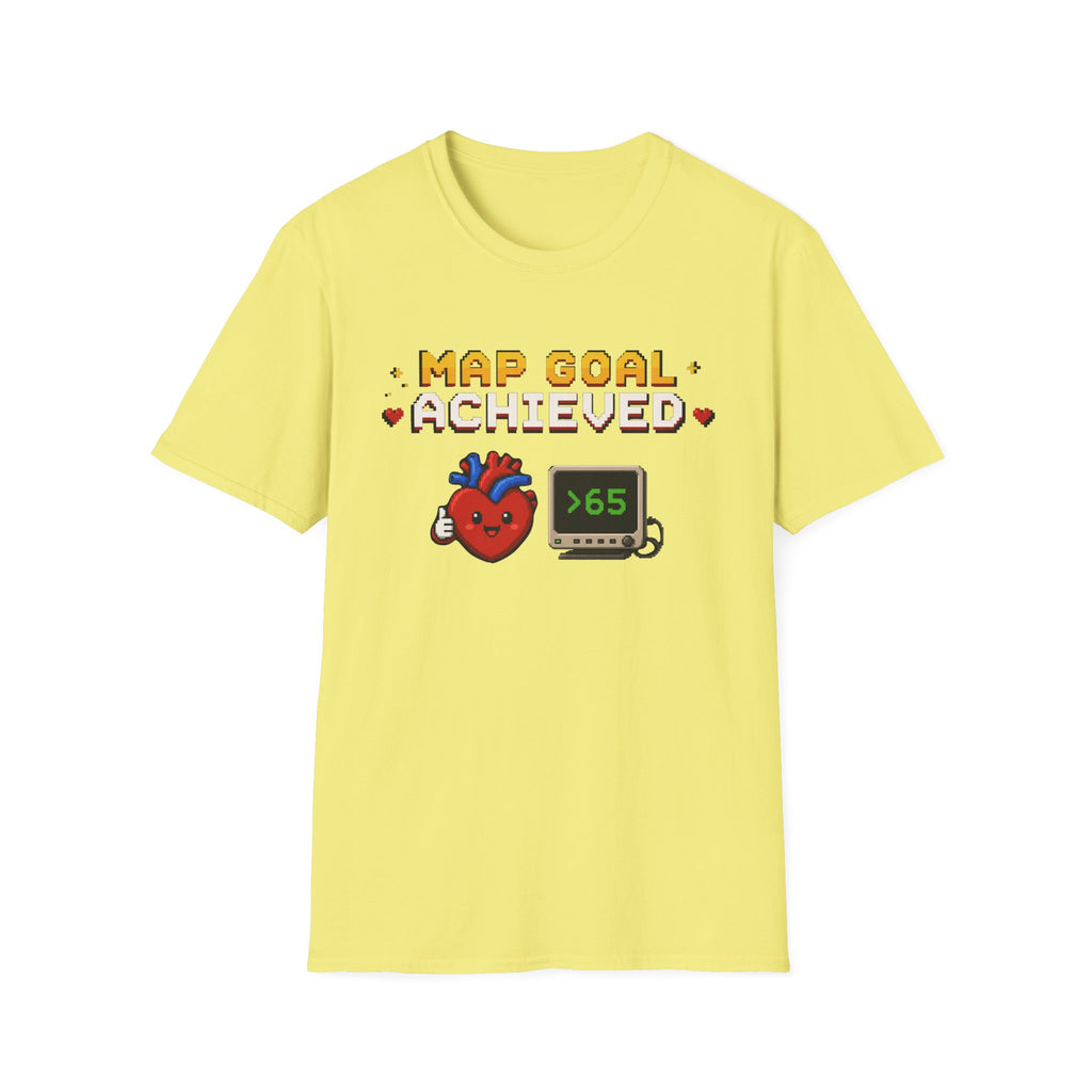 FRONT ONLY MAP Goal Achieved Shirt