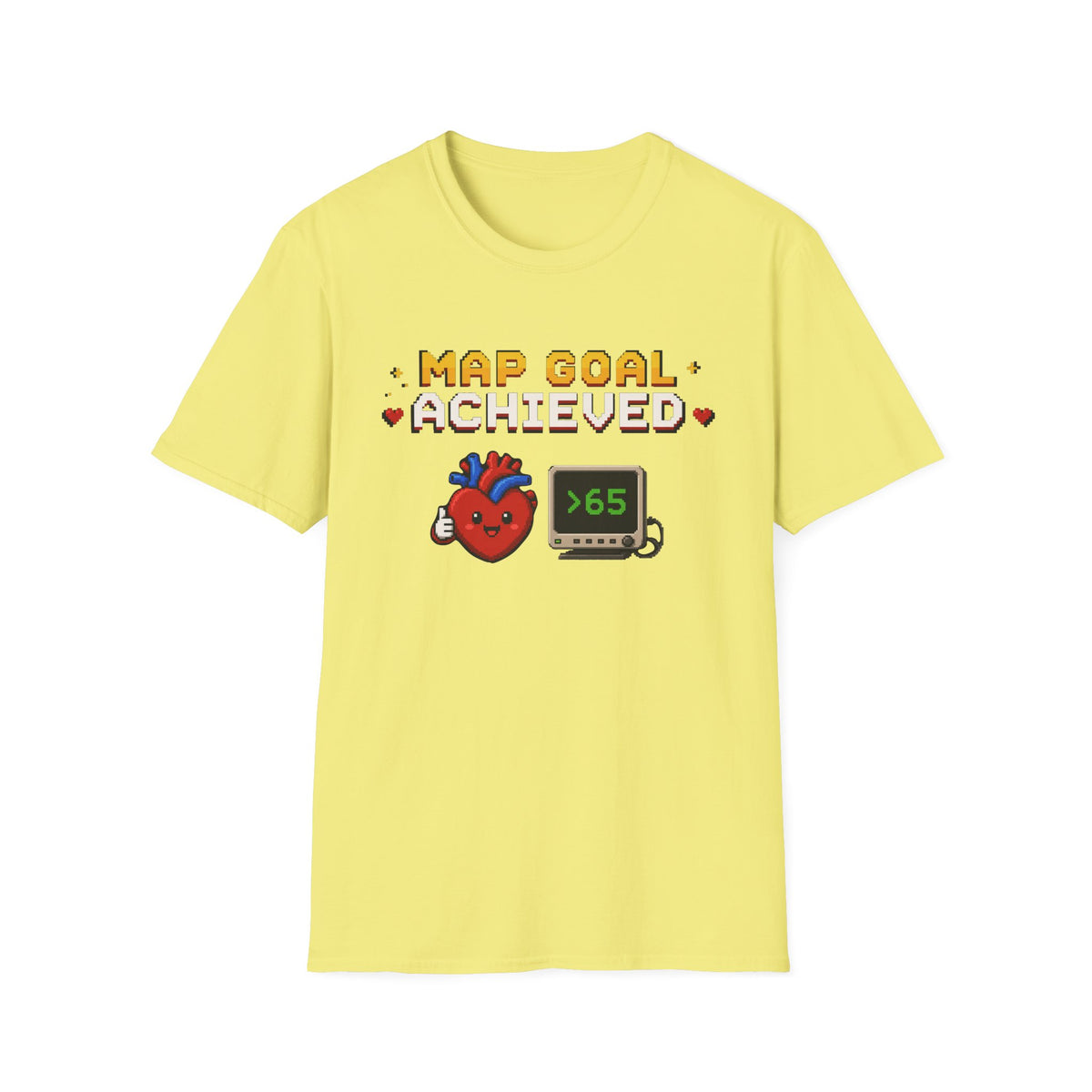 FRONT ONLY MAP Goal Achieved Shirt