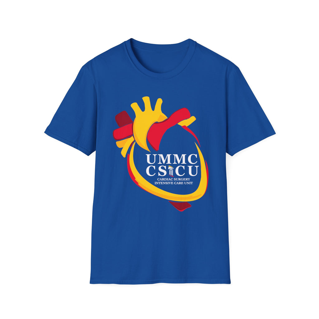 FRONT ONLY CSICU Heart shirt