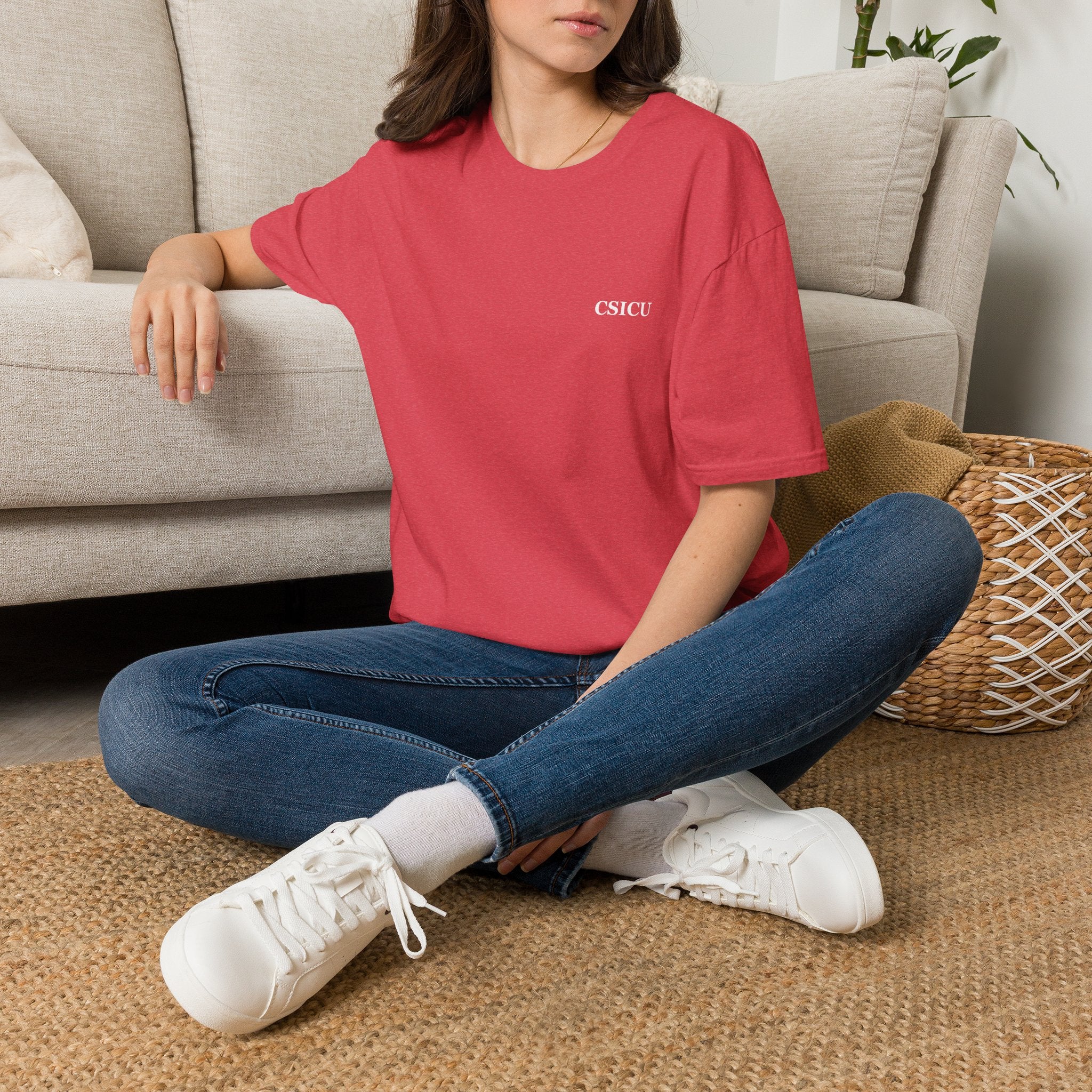 CSICU Heart shirt