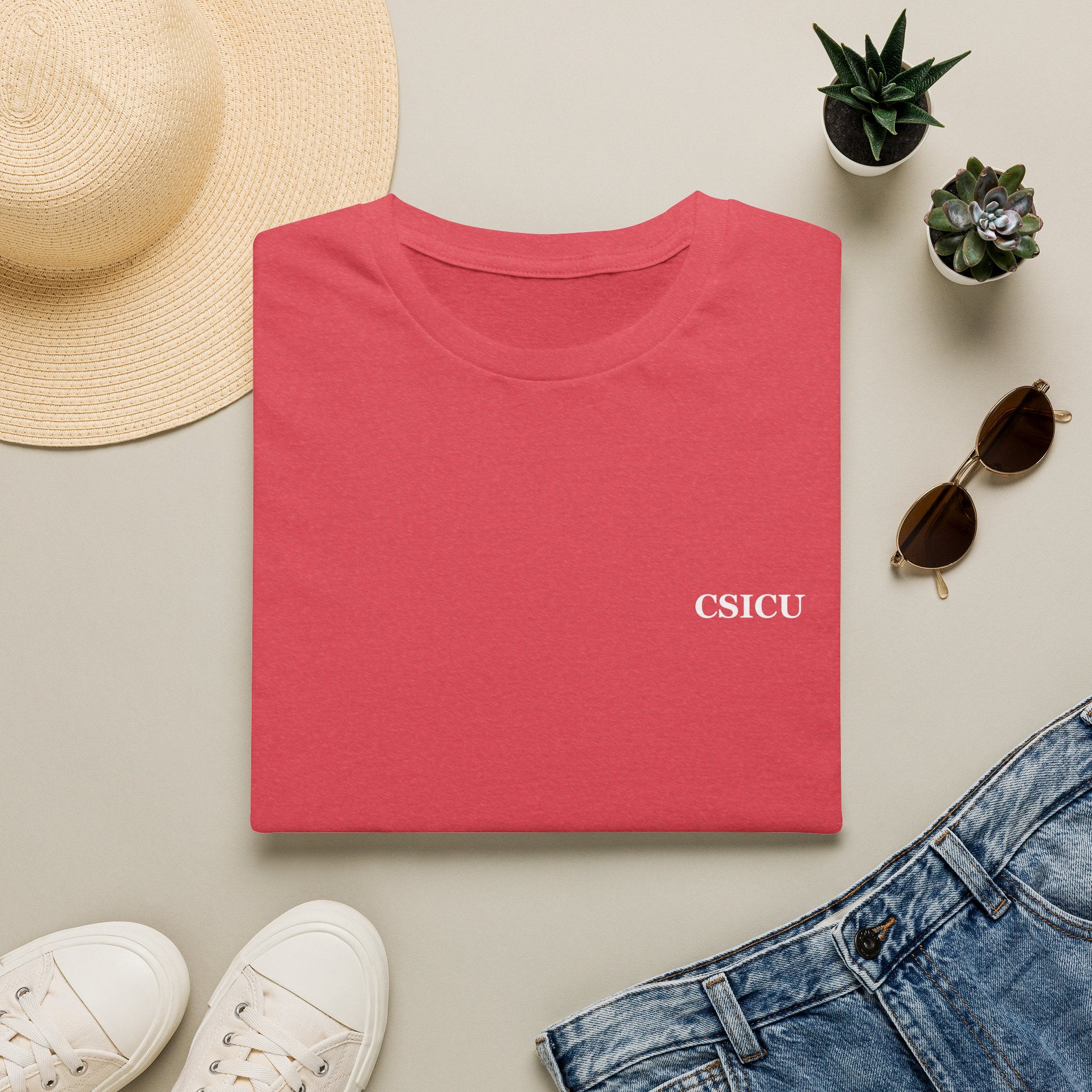 CSICU Heart shirt
