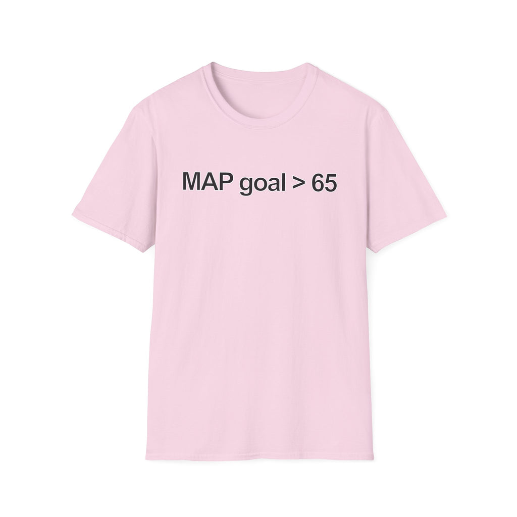 FRONT ONLY MAP Goal > 65 Shirt