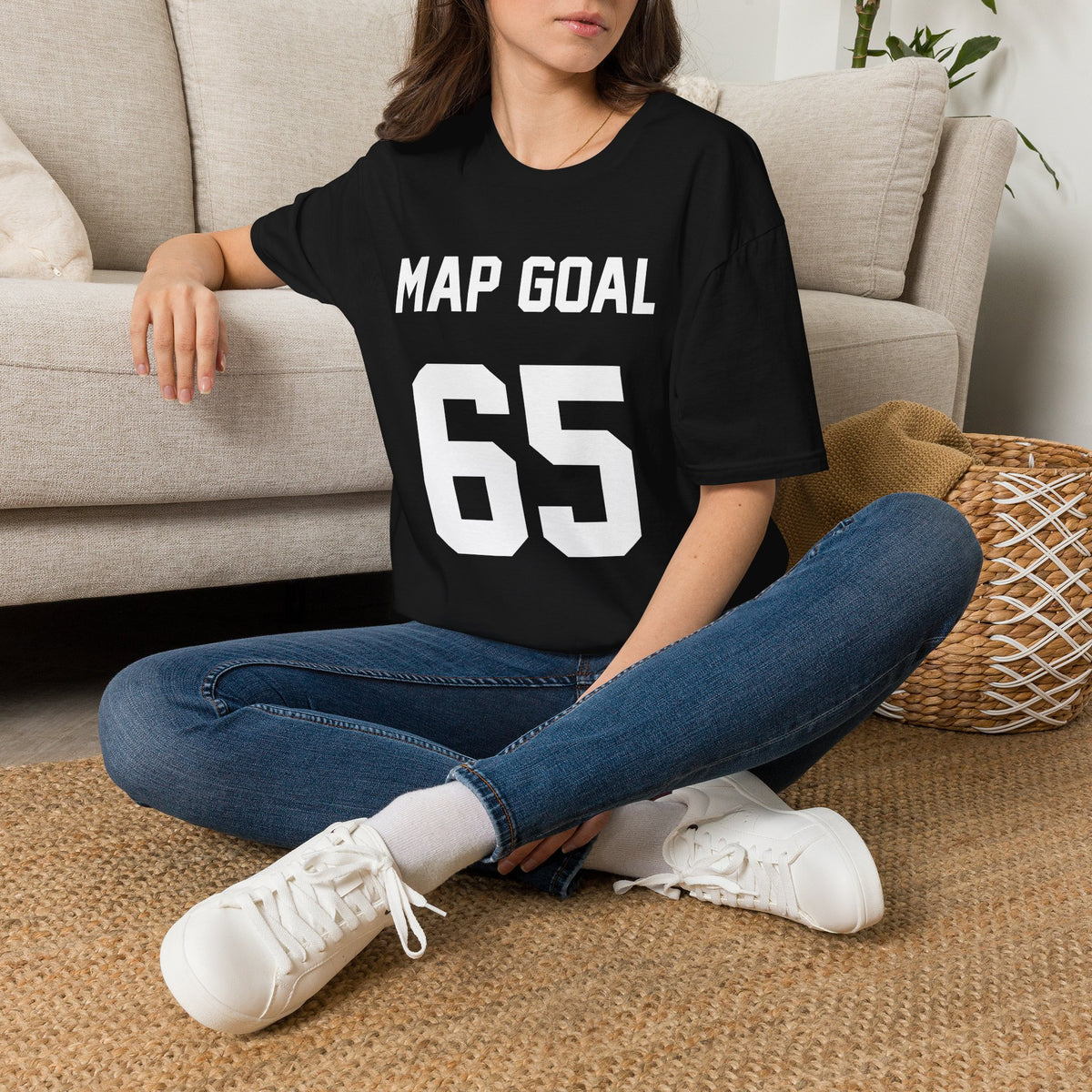 FRONT ONLY MAP Goal 65 Shirt