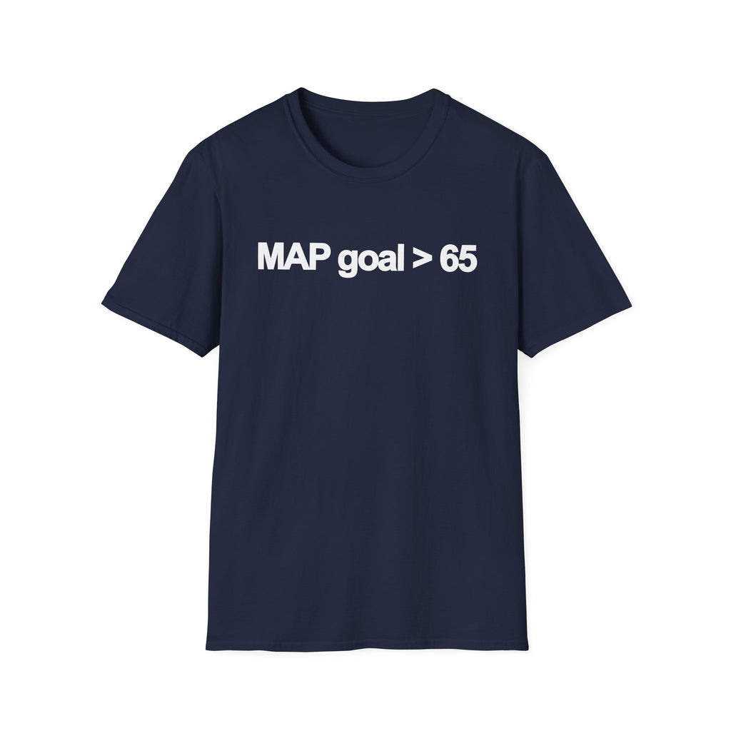 FRONT ONLY MAP Goal > 65 Shirt