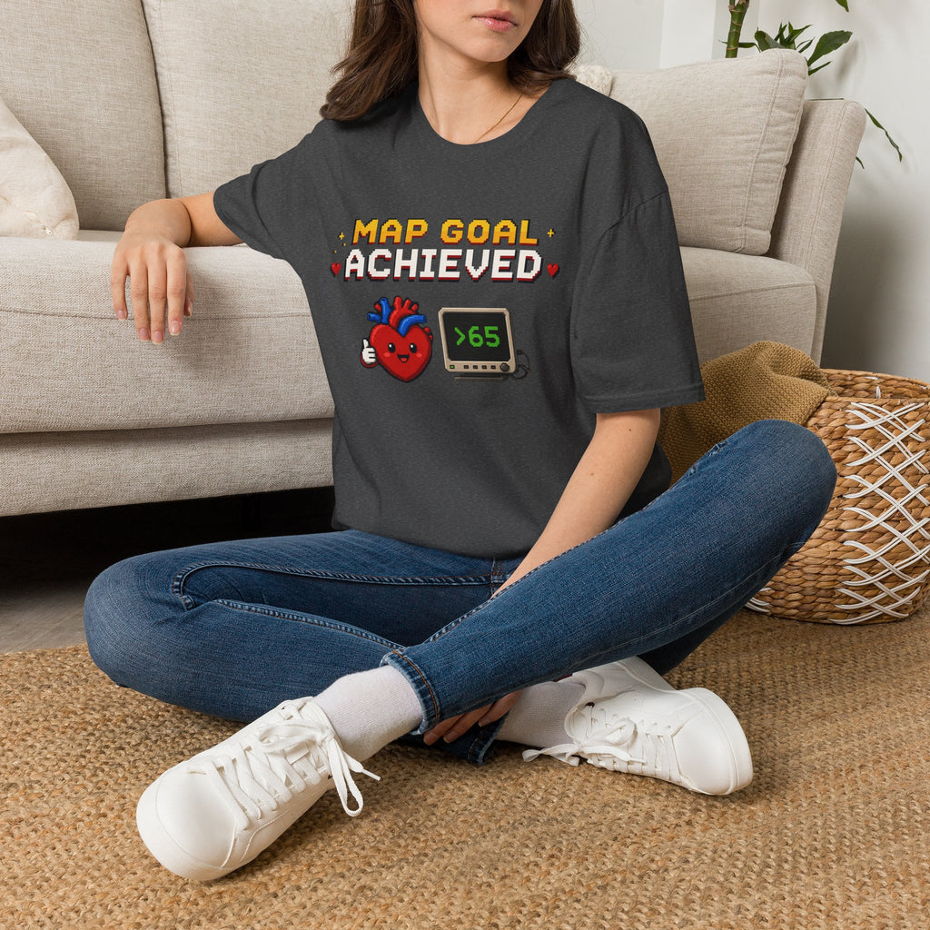 FRONT ONLY MAP Goal Achieved Shirt