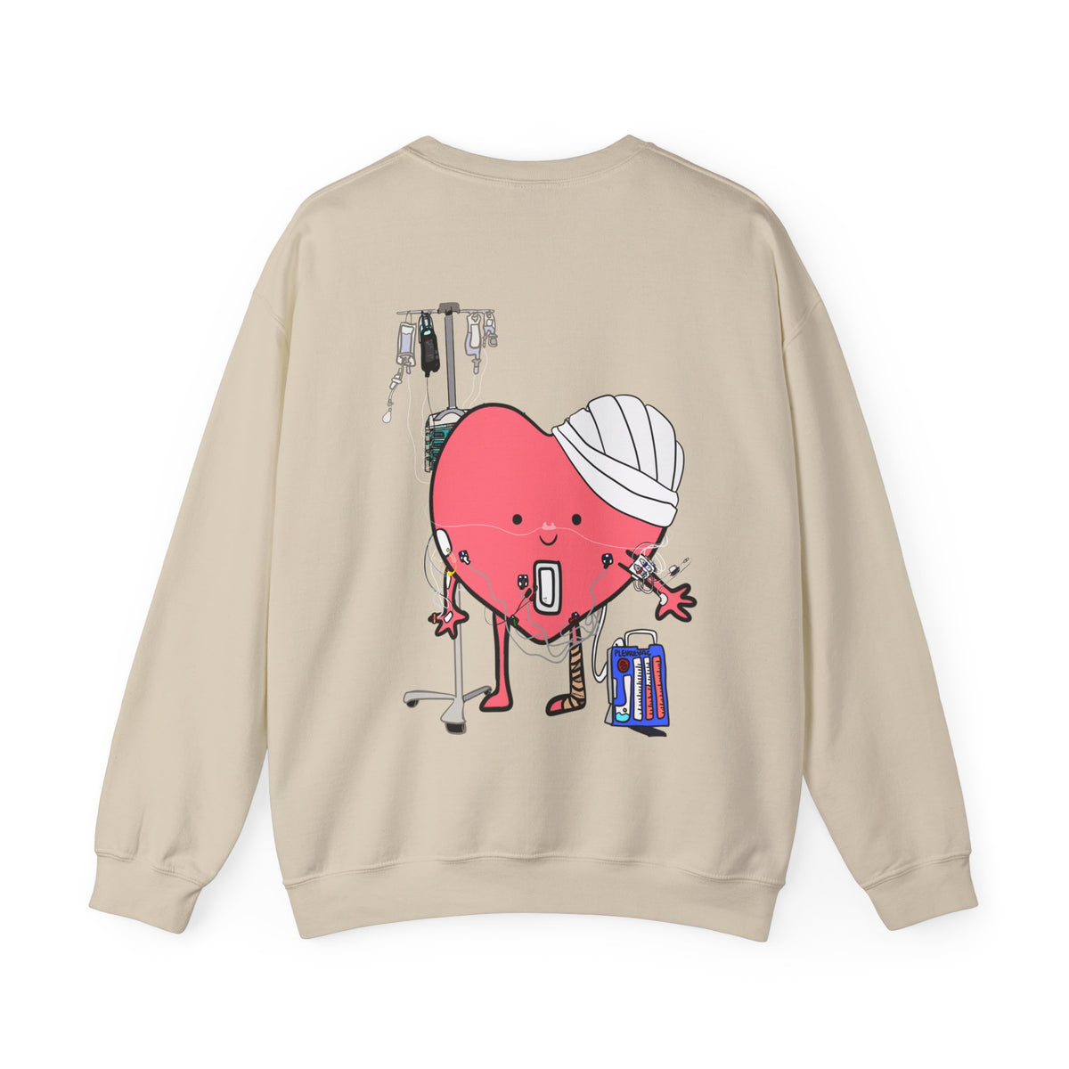Post Op Heart Sweater