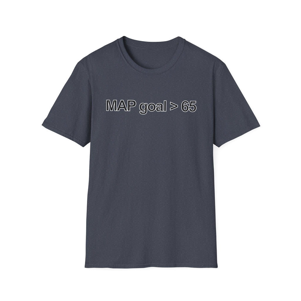 FRONT ONLY MAP Goal > 65 Shirt