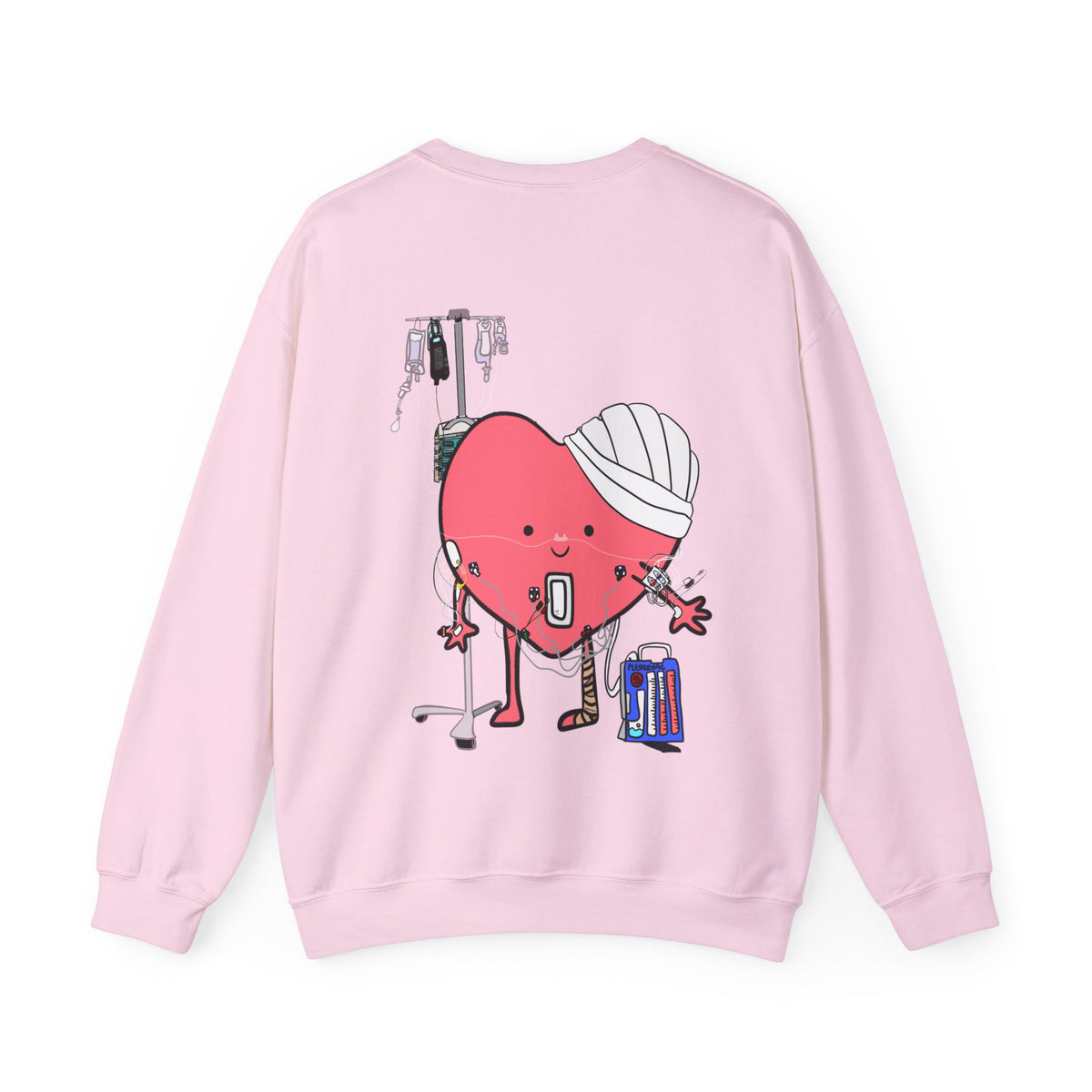 Post Op Heart Sweater