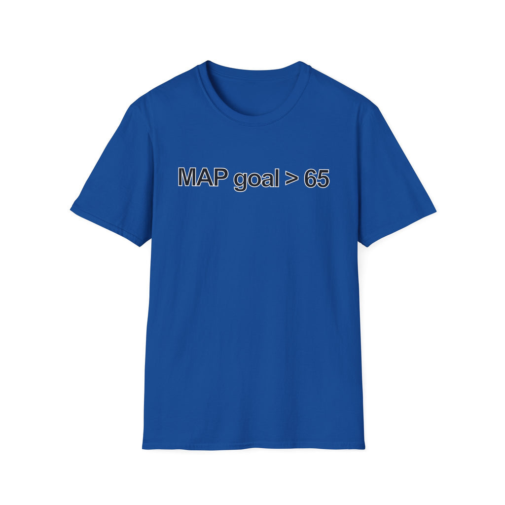 FRONT ONLY MAP Goal > 65 Shirt