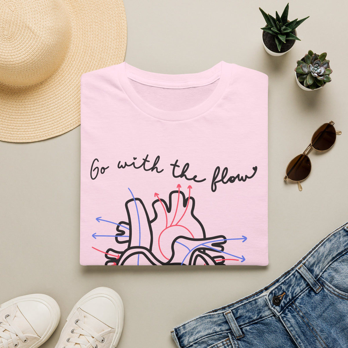 FRONT ONLY Go With The Flow Shirt