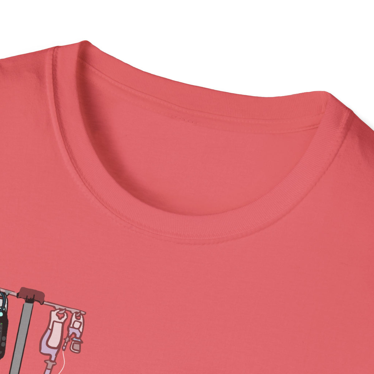 FRONT ONLY Post Op Heart Shirt