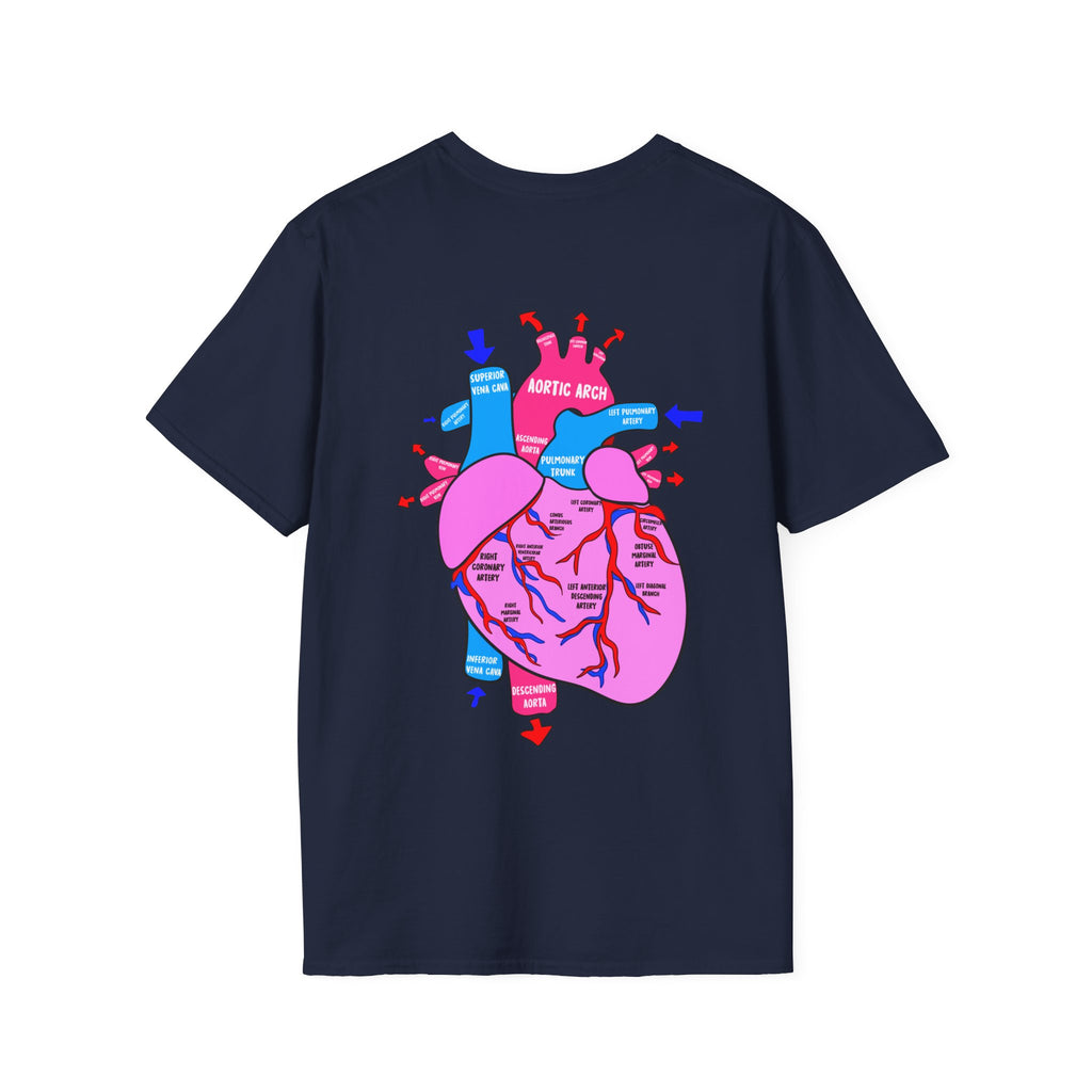 CSICU Labeled Heart Shirt