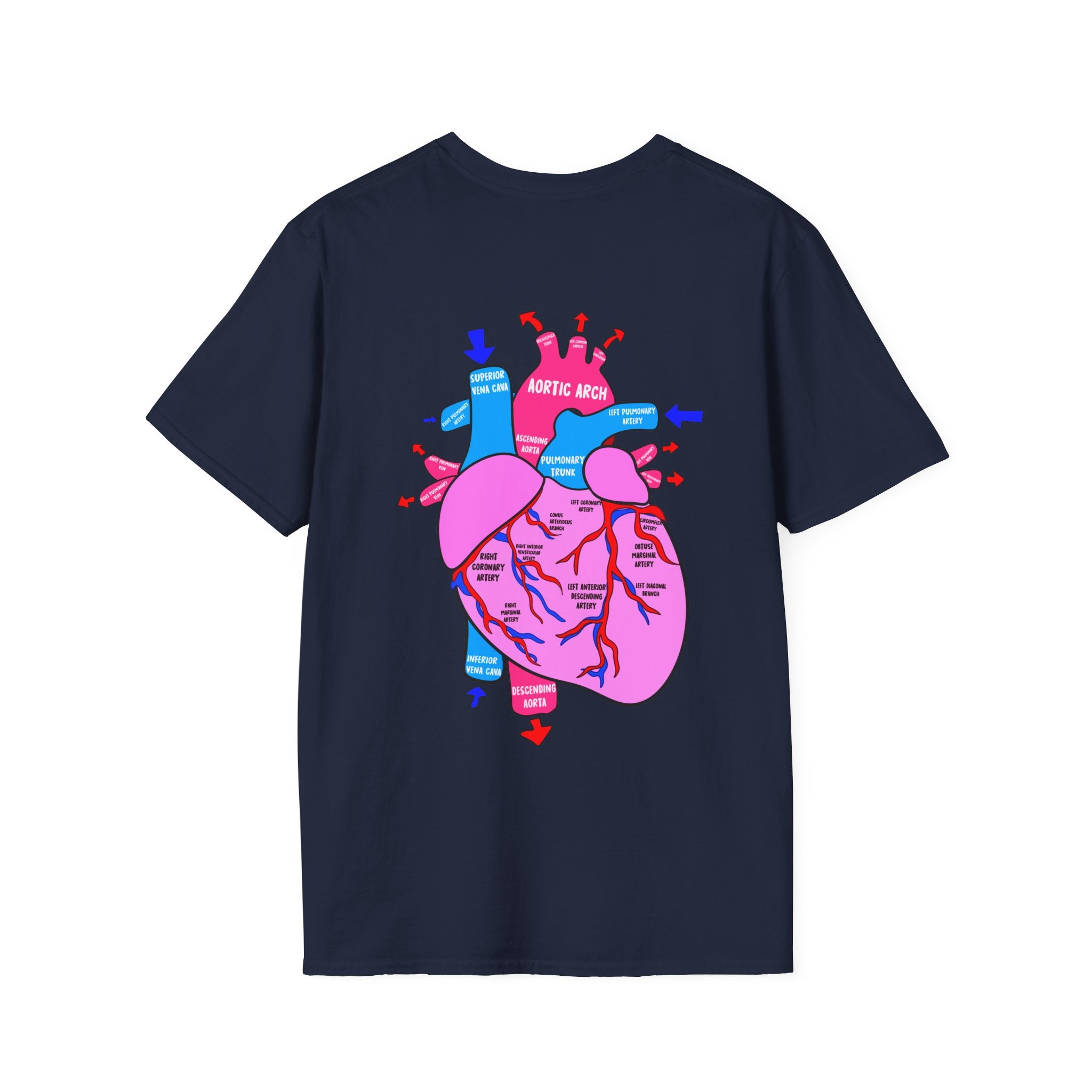 CSICU Labeled Heart Shirt