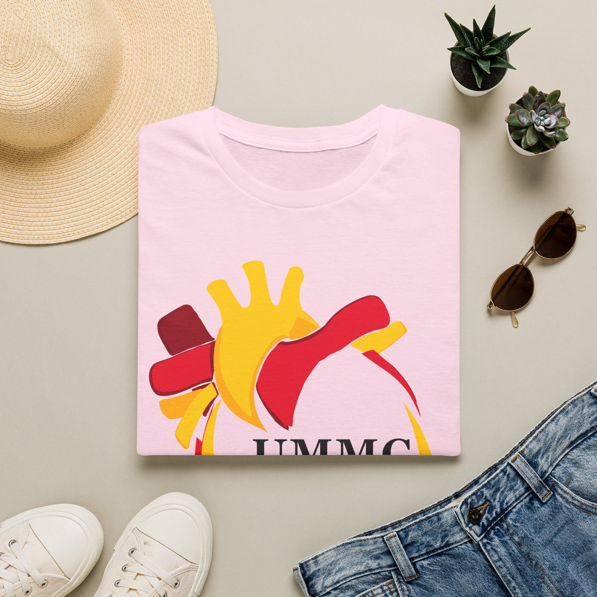 FRONT ONLY CSICU Heart shirt