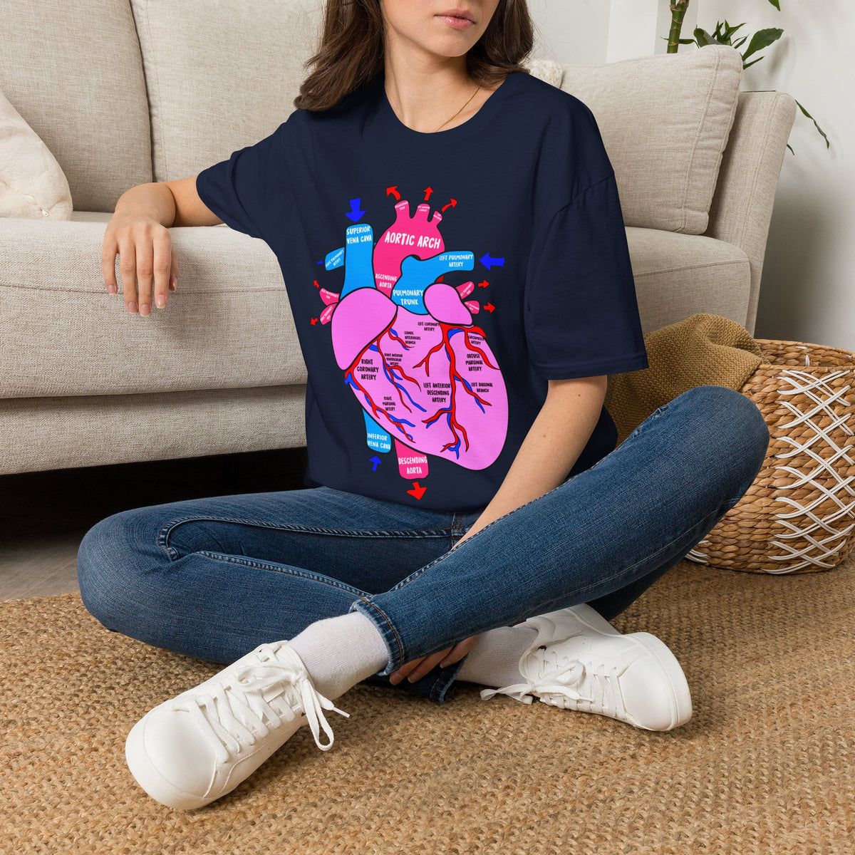 FRONT ONLY Coronary Arteries Shirt