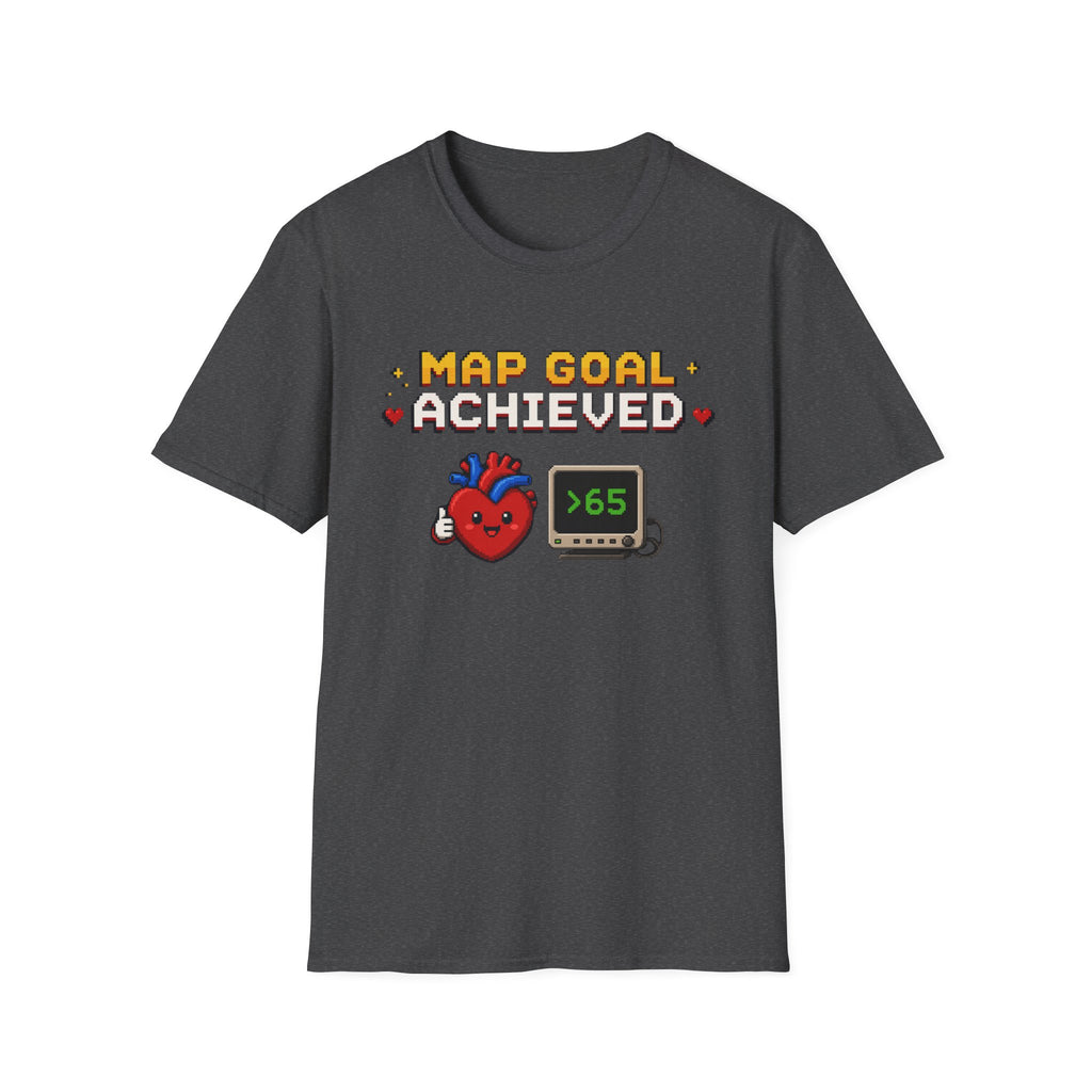 FRONT ONLY MAP Goal Achieved Shirt