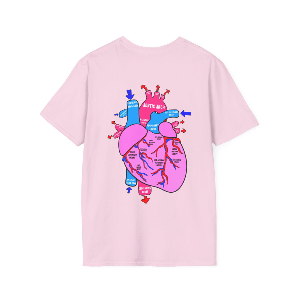 CSICU Labeled Heart Shirt