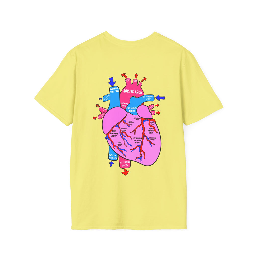 CSICU Labeled Heart Shirt