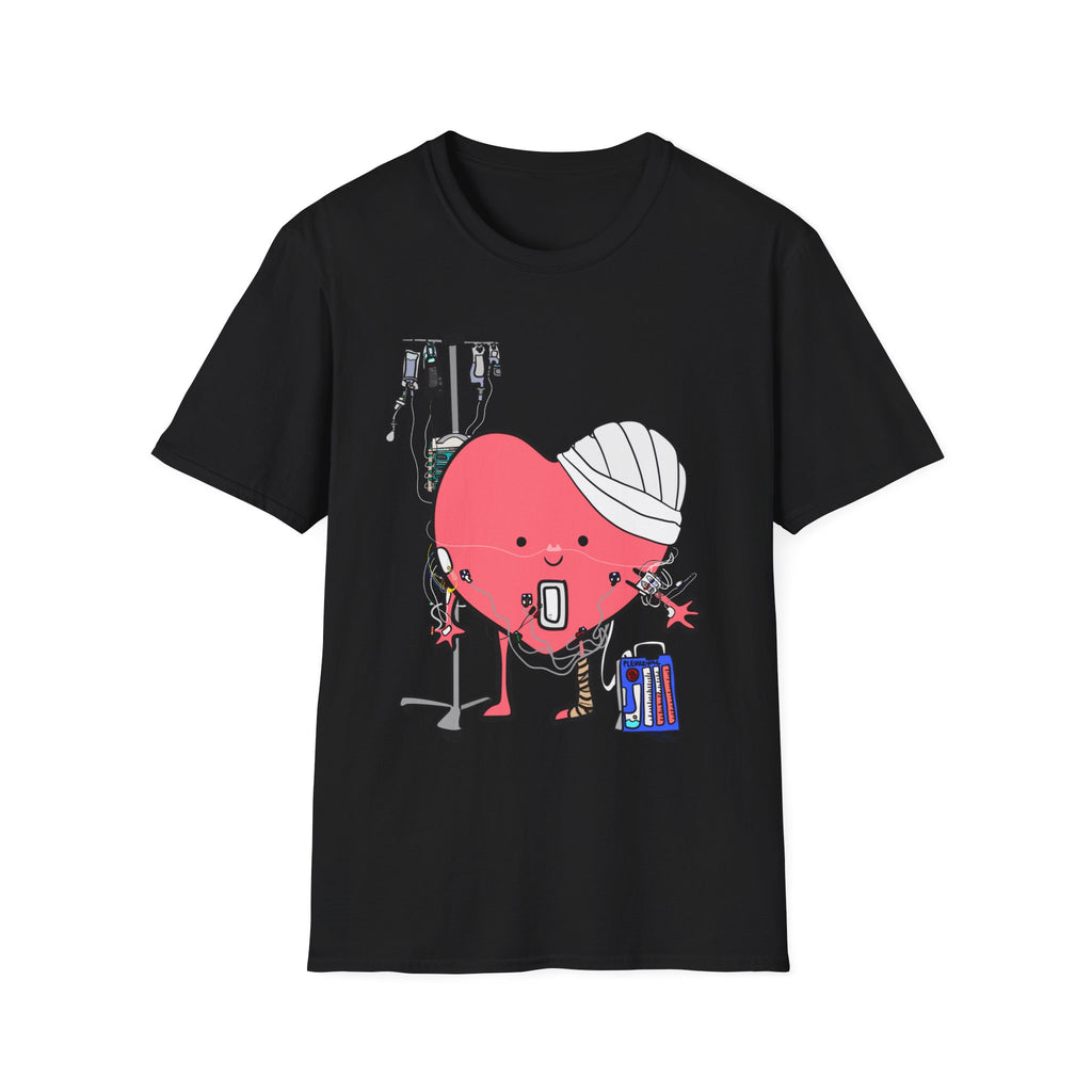 FRONT ONLY Post Op Heart Shirt