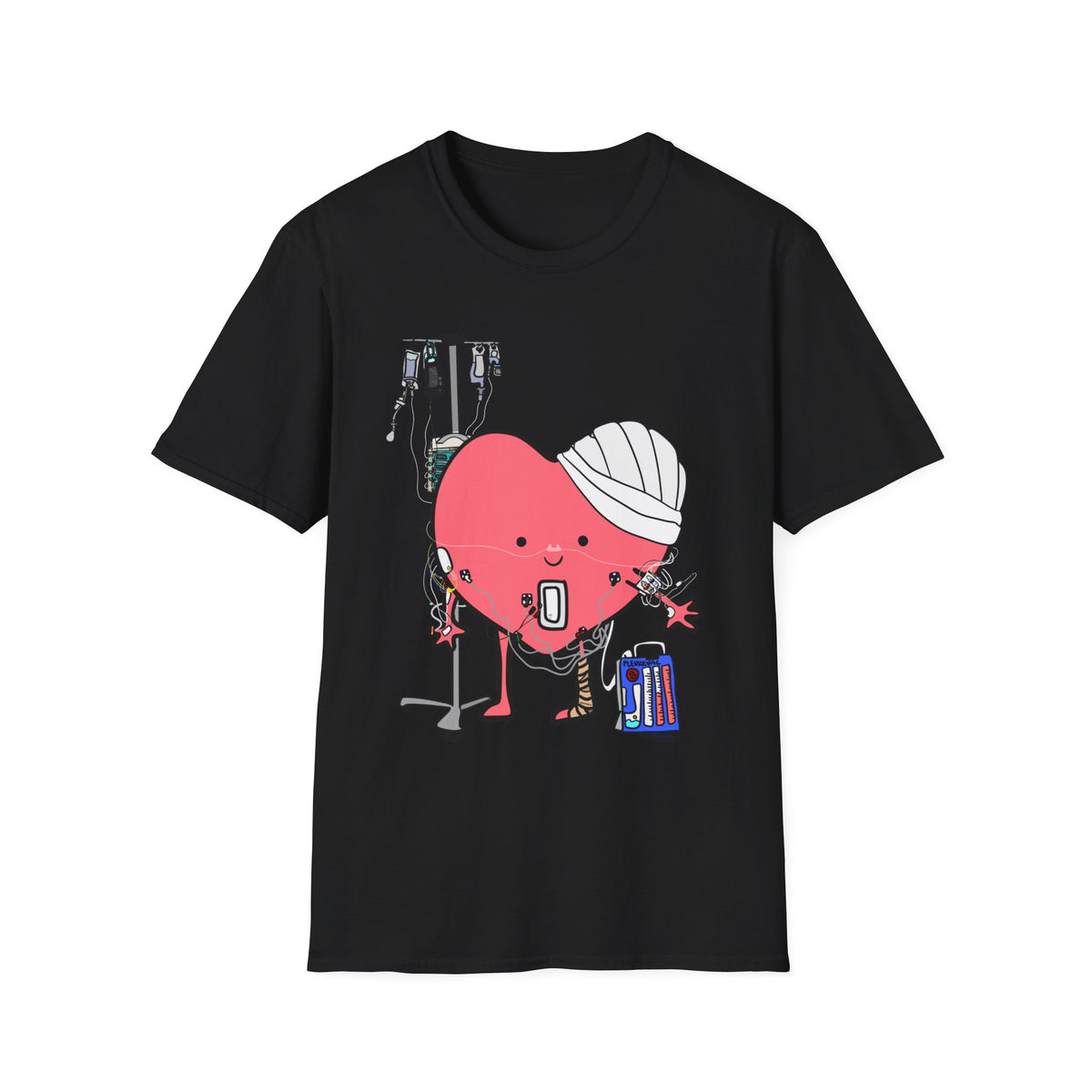 FRONT ONLY Post Op Heart Shirt