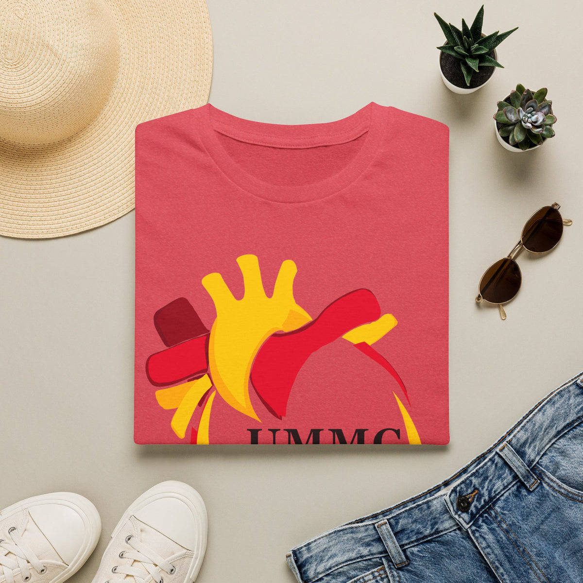 FRONT ONLY CSICU Heart shirt