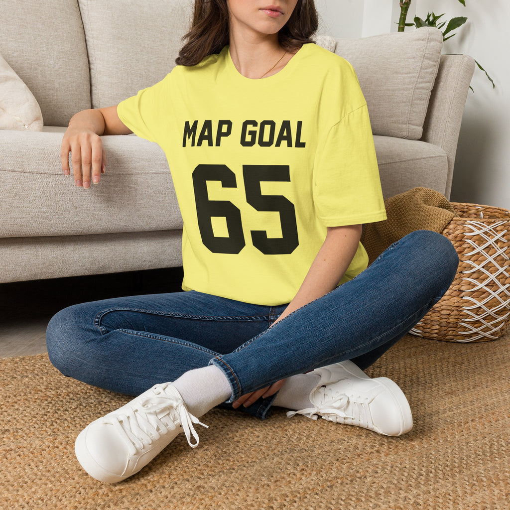 FRONT ONLY MAP Goal 65 Shirt