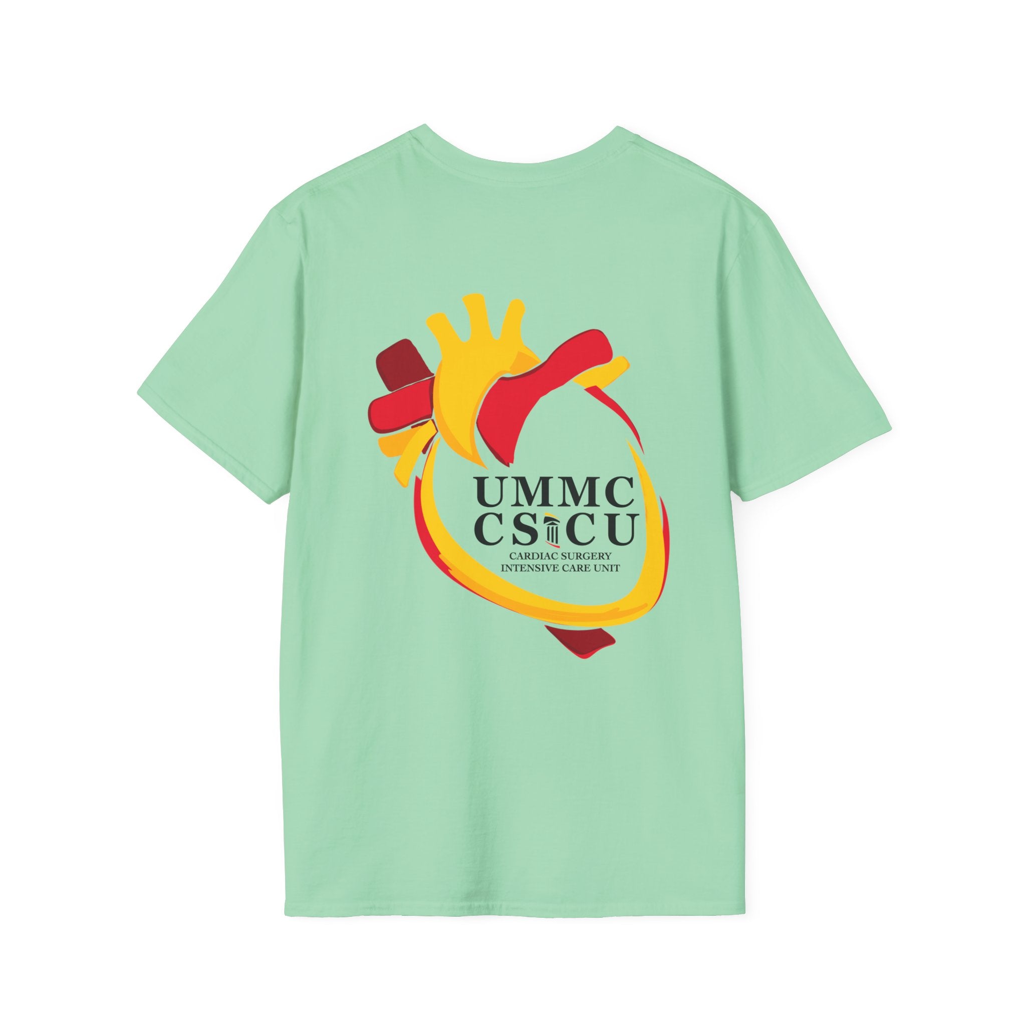 CSICU Heart shirt