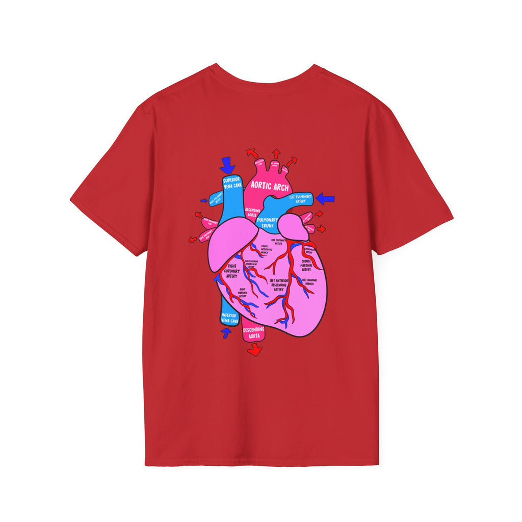 CSICU Labeled Heart Shirt