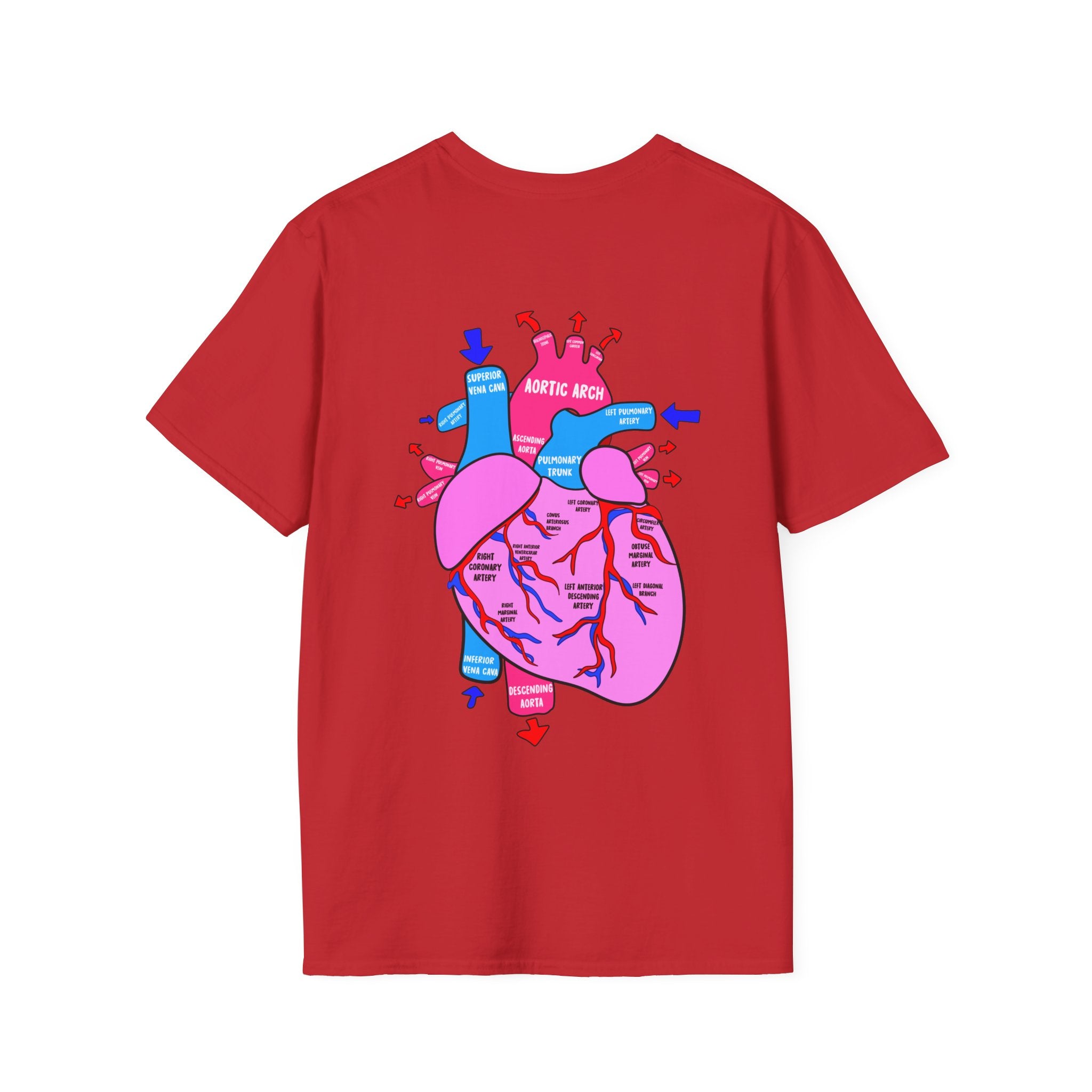 CSICU Labeled Heart Shirt