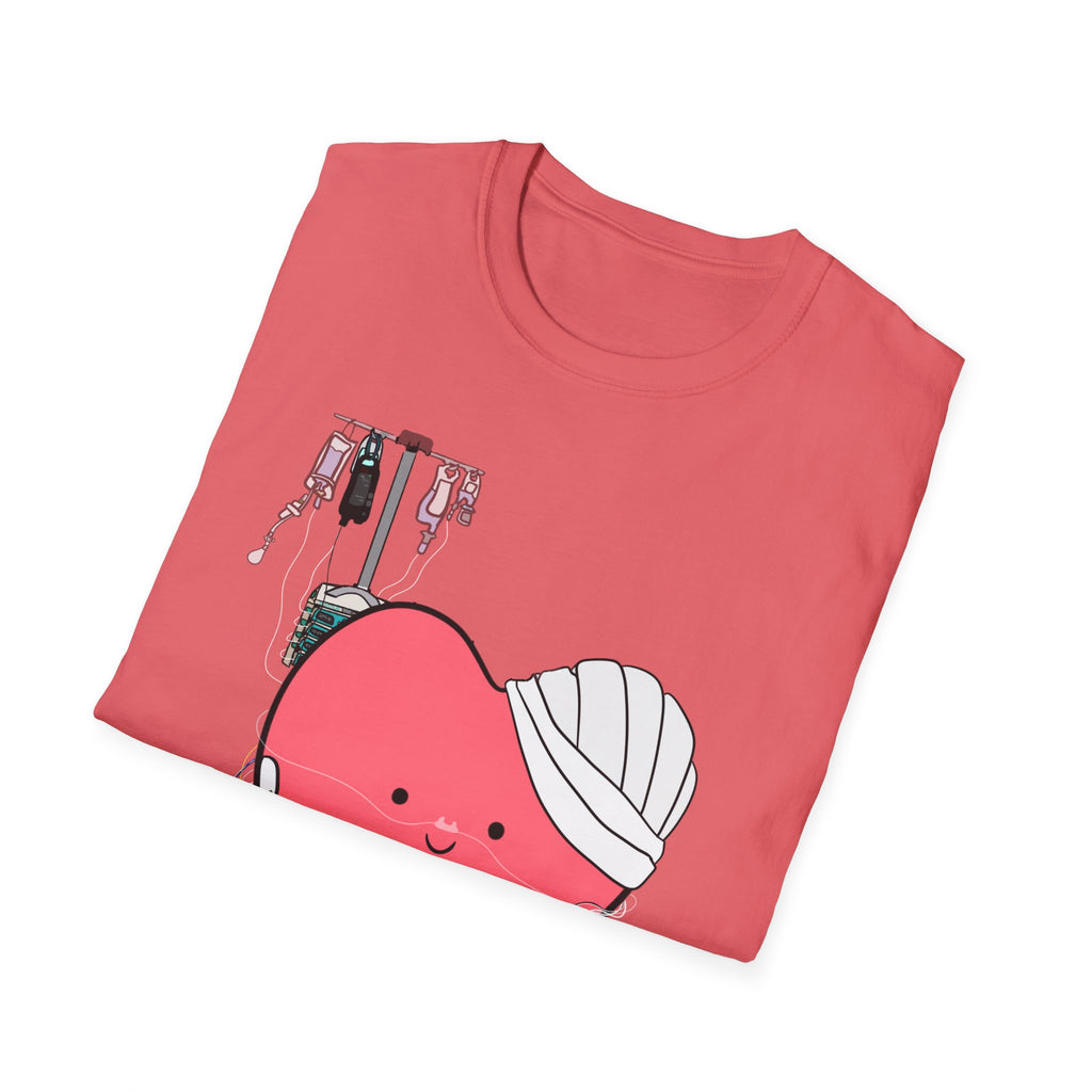 FRONT ONLY Post Op Heart Shirt
