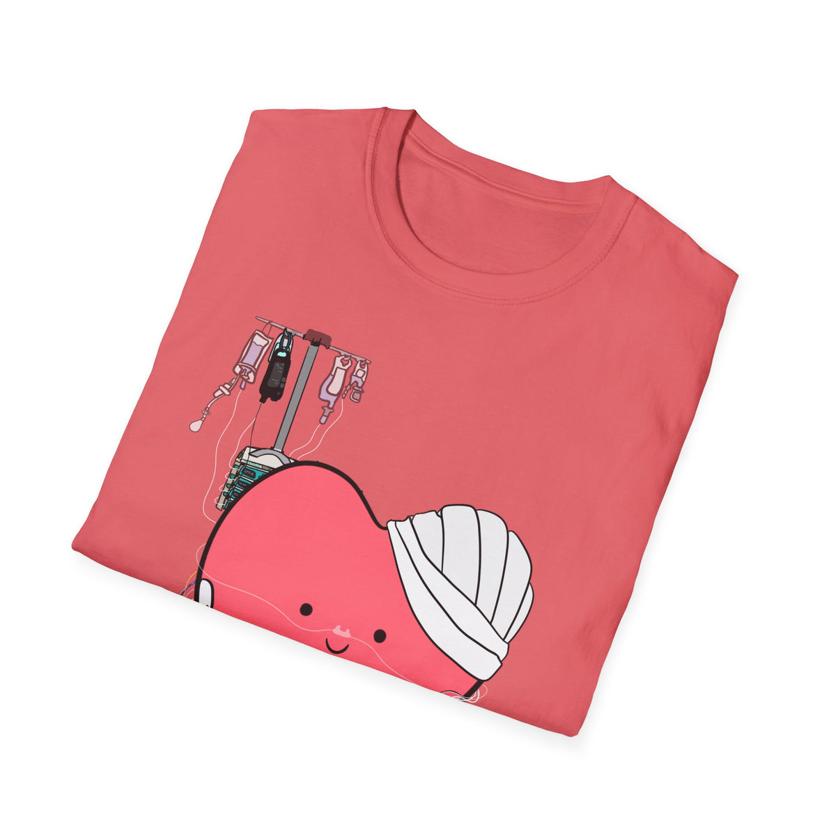 FRONT ONLY Post Op Heart Shirt