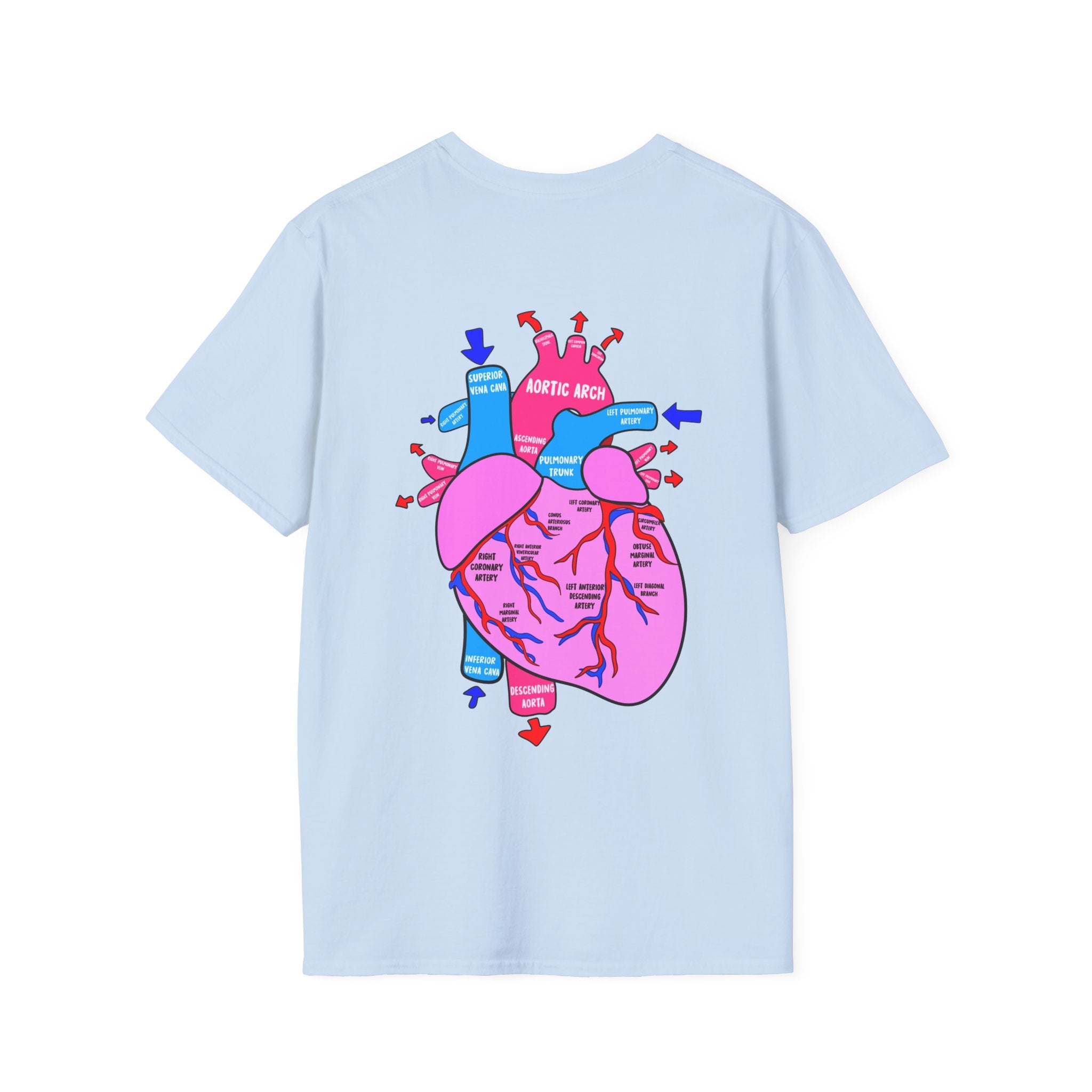 CSICU Labeled Heart Shirt