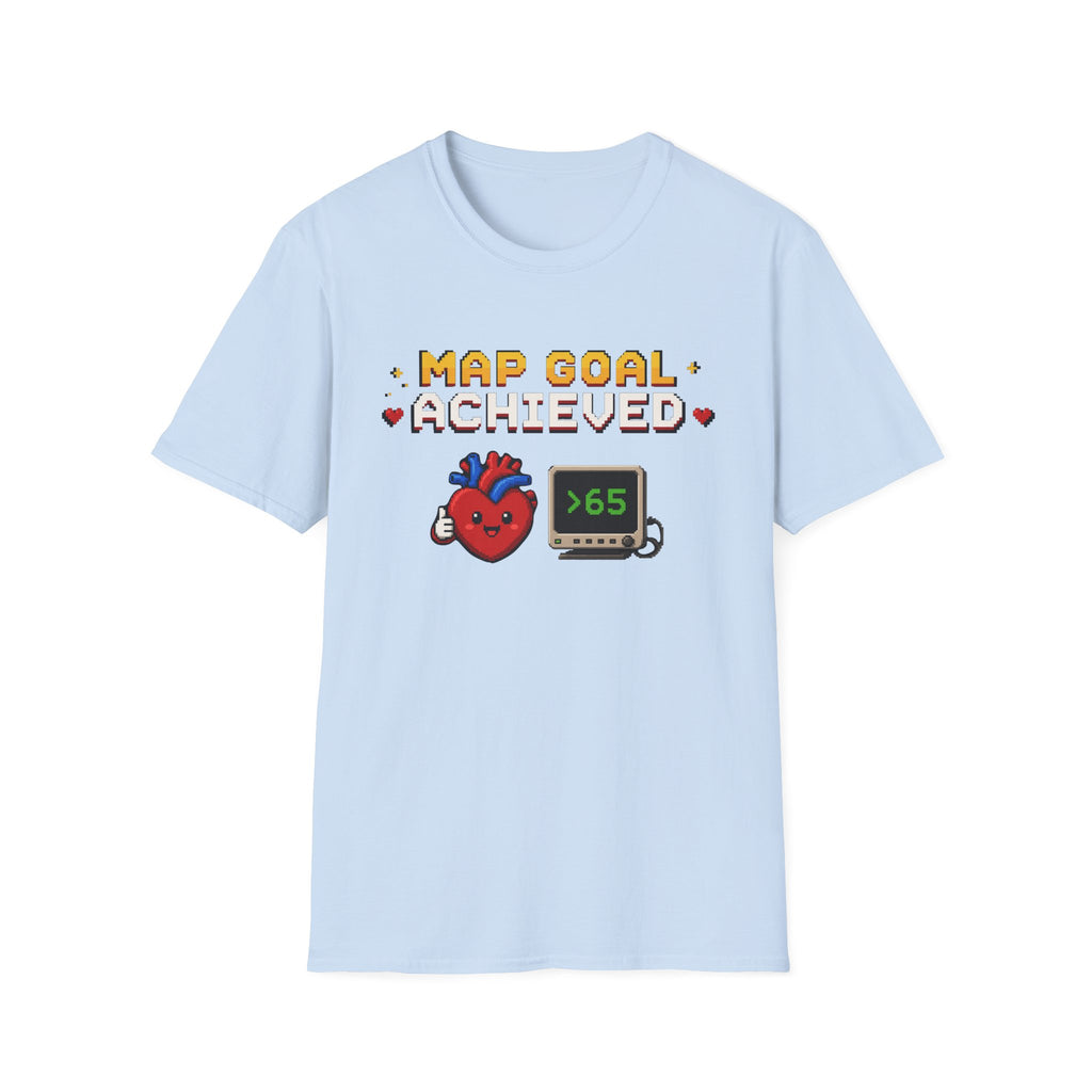 FRONT ONLY MAP Goal Achieved Shirt