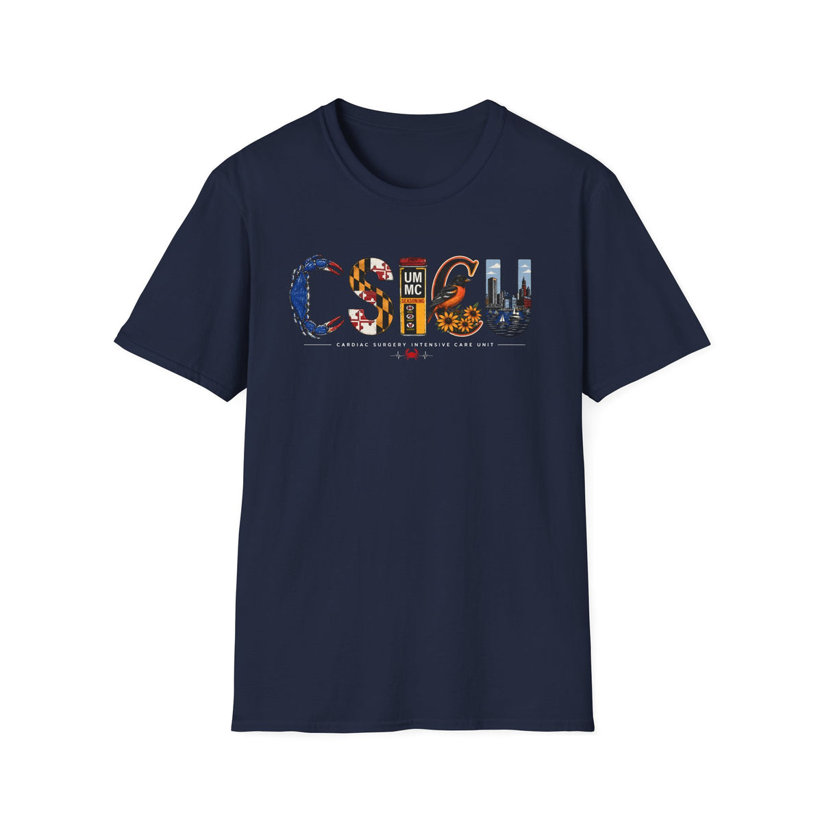 FRONT ONLY Maryland CSICU Shirt